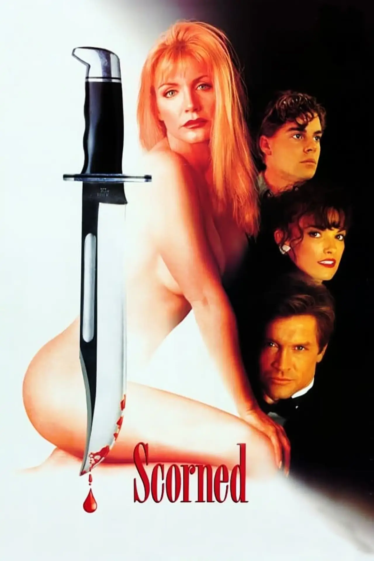 Plakat filmowy "Kobieta odrzucona"