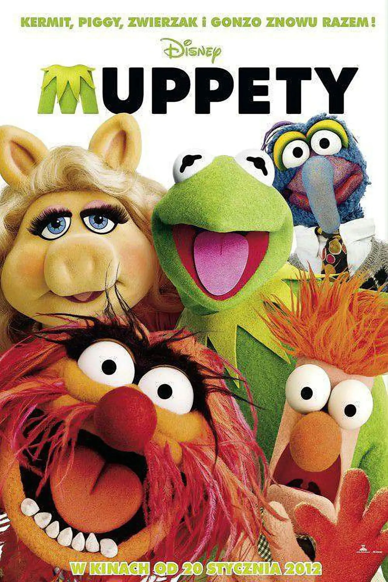 Plakat filmowy "Muppety"
