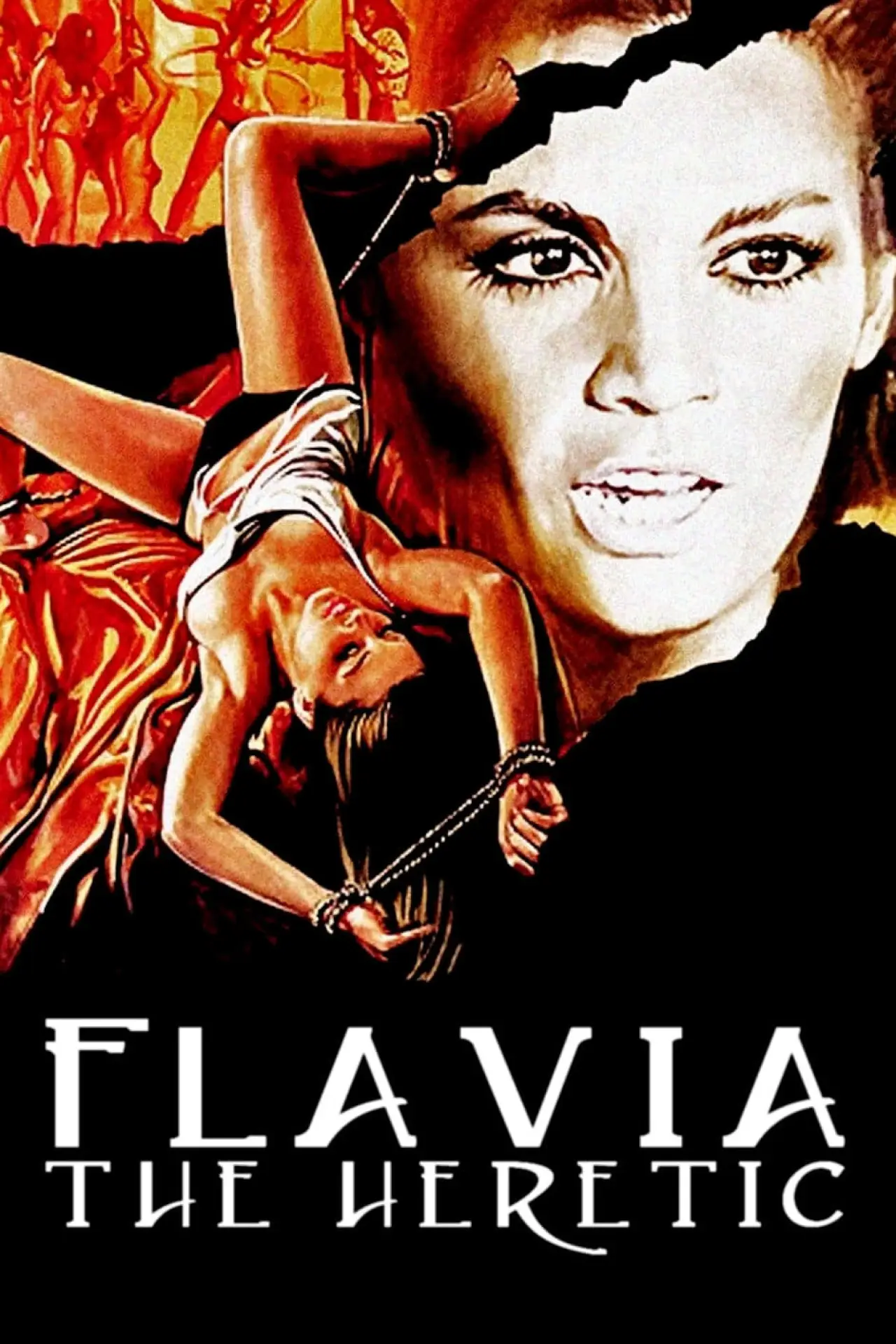 Plakat filmowy "Flavia, la monaca musulmana"