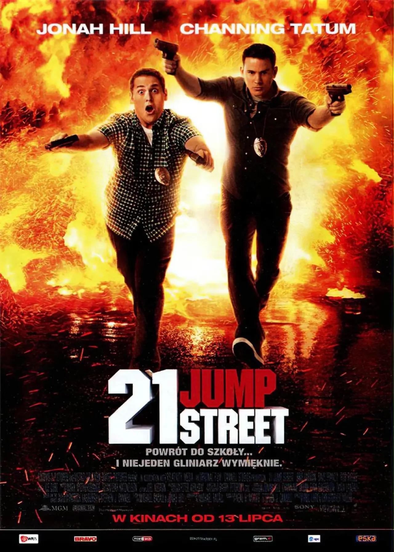 Plakat filmowy "21 Jump Street"