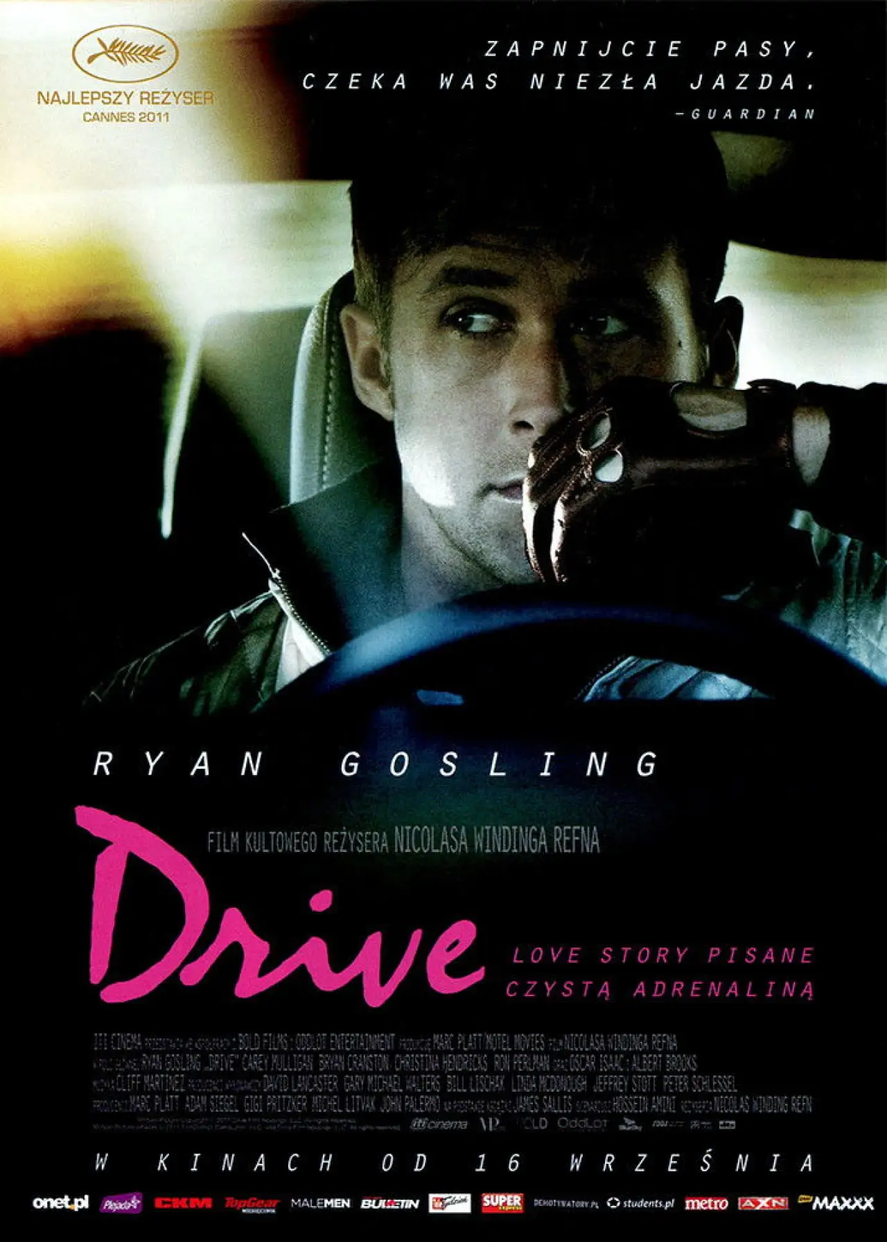 Plakat filmowy "Drive"