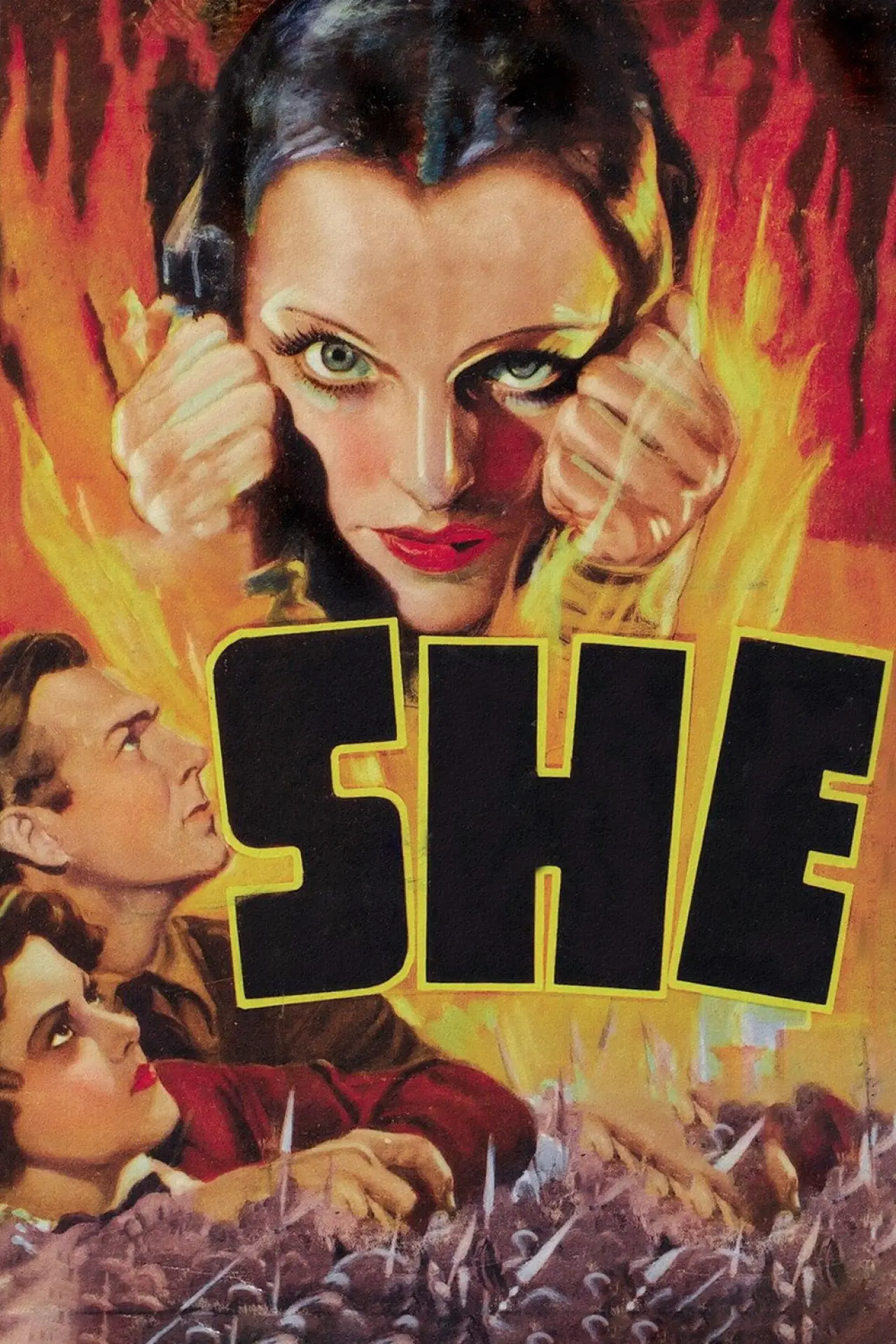 Plakat filmowy "She"