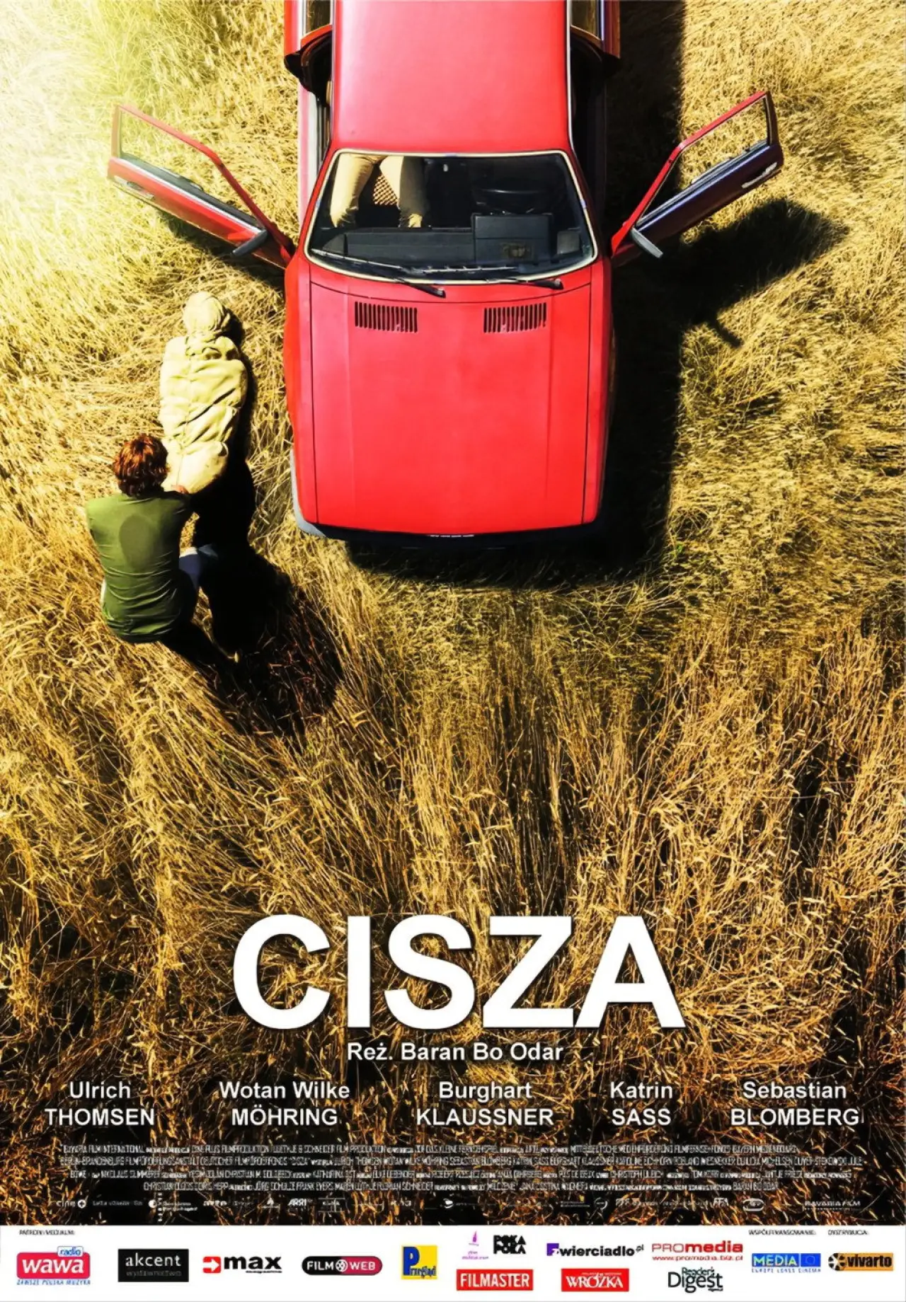 Plakat filmowy "Cisza"