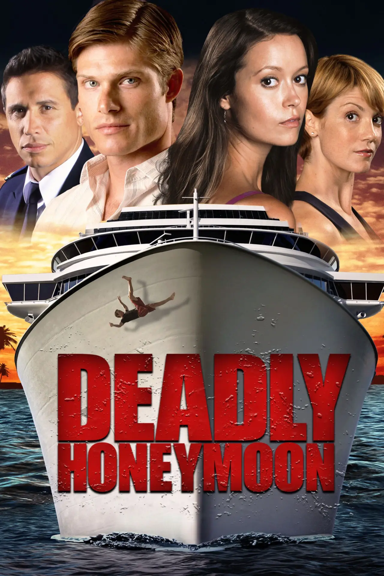 Plakat filmowy "Zabójczy miesiąc miodowy"
