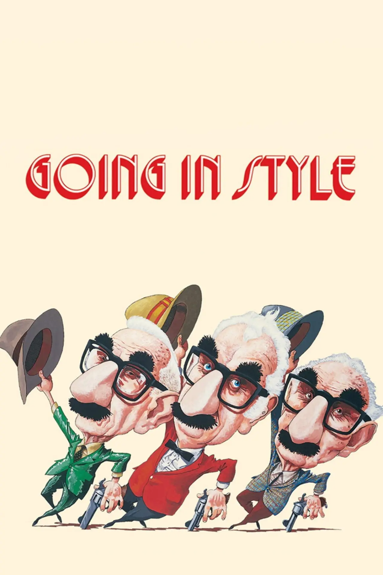 Plakat filmowy "W starym, dobrym stylu"