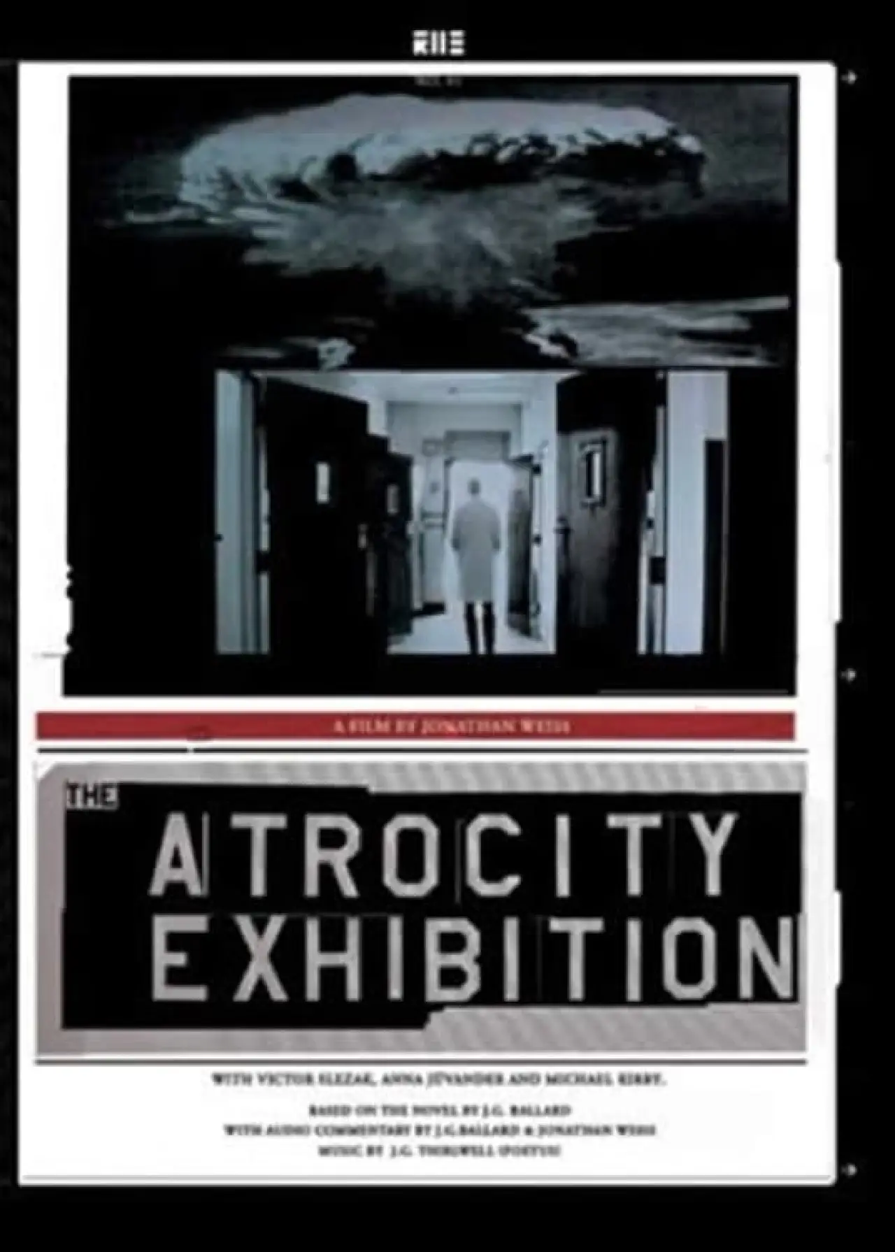Plakat filmowy "The Atrocity Exhibition"