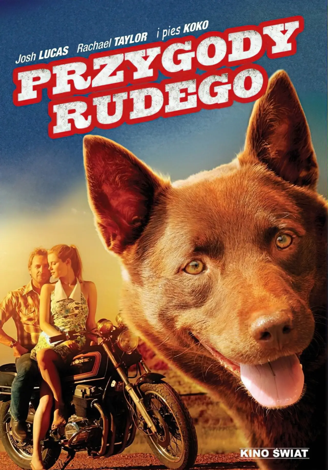 Plakat filmowy "Przygody Rudego"