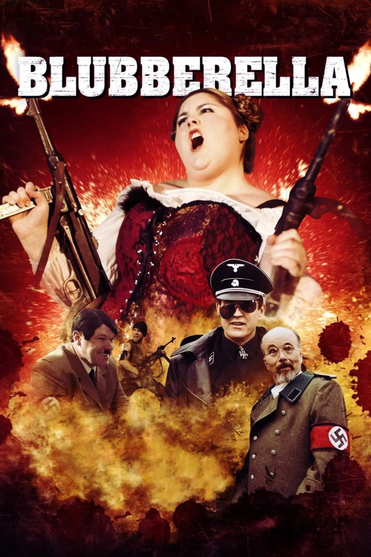 Plakat filmowy "Blubberella"