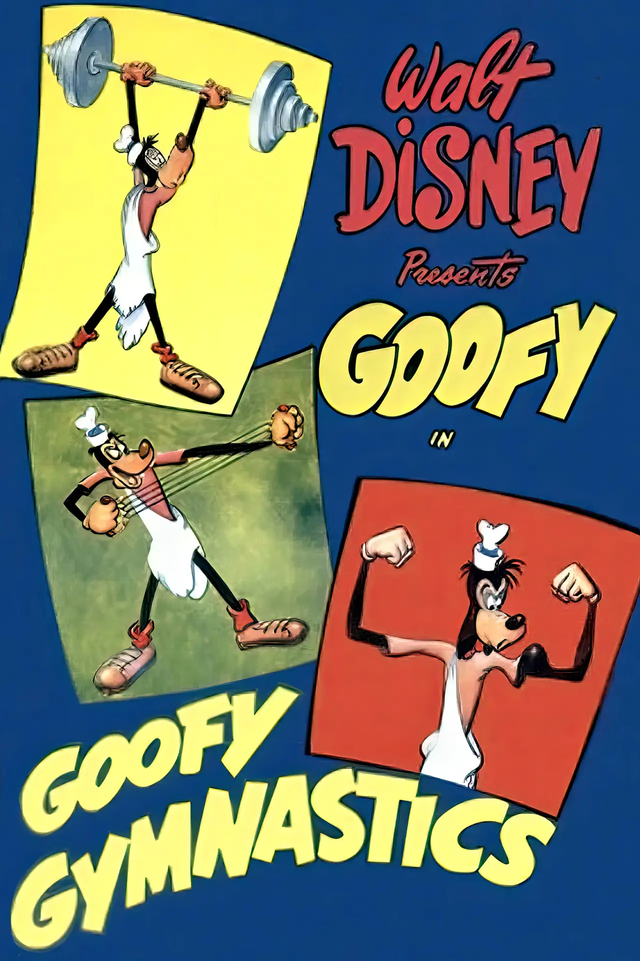 Plakat filmowy "Goofy Gymnastics"