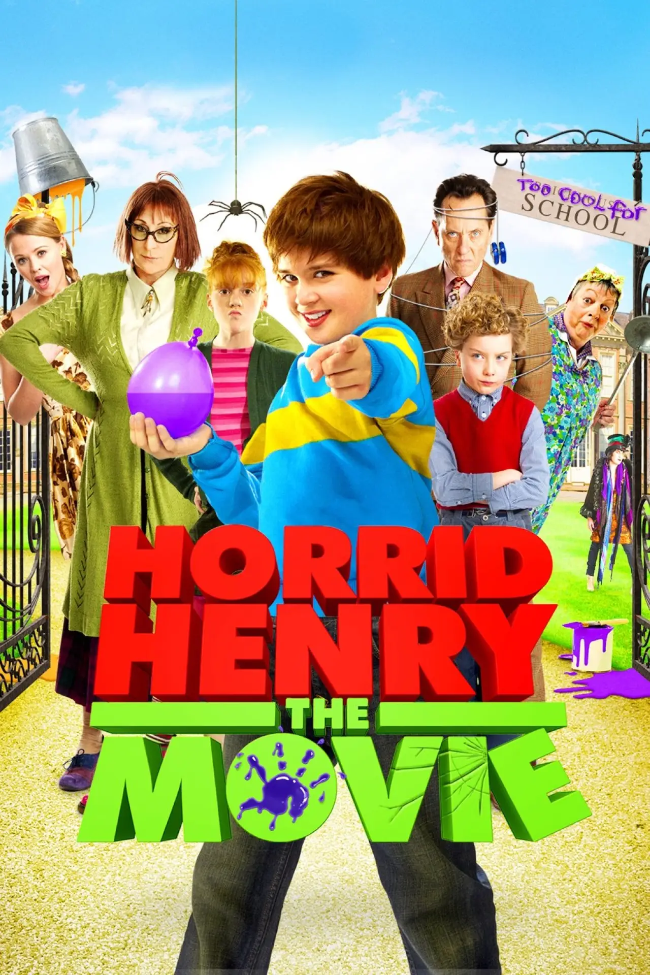 Plakat filmowy "Koszmarny Karolek"