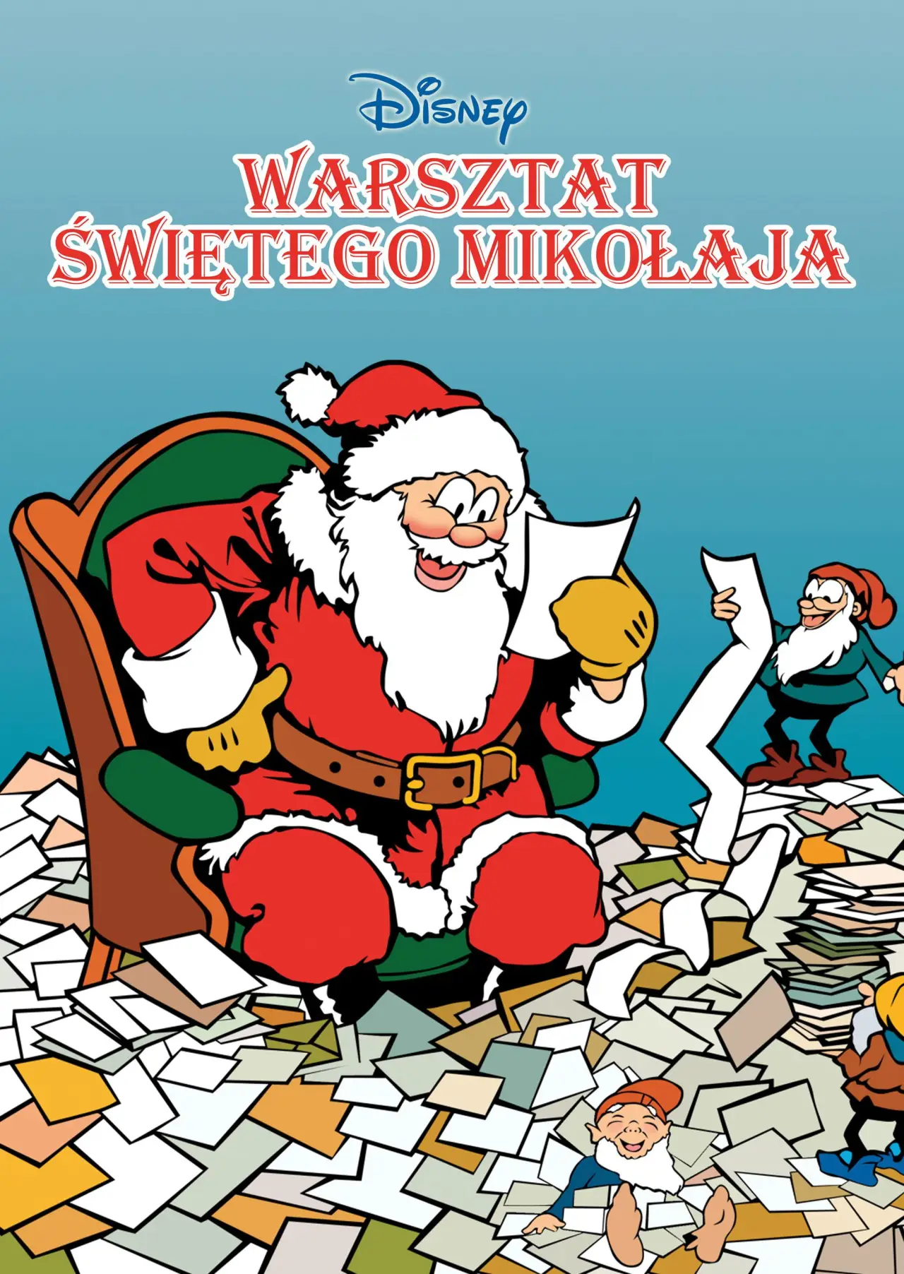 Plakat filmowy "Warsztat Świętego Mikołaja"