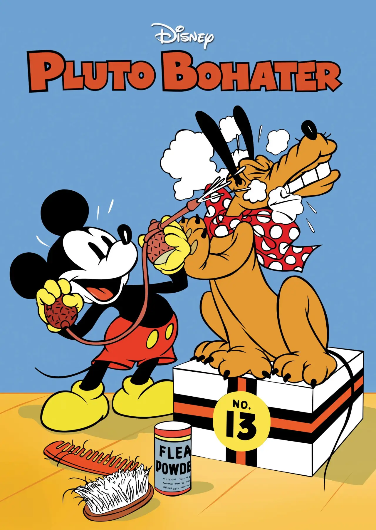 Plakat filmowy "Pluto bohater"