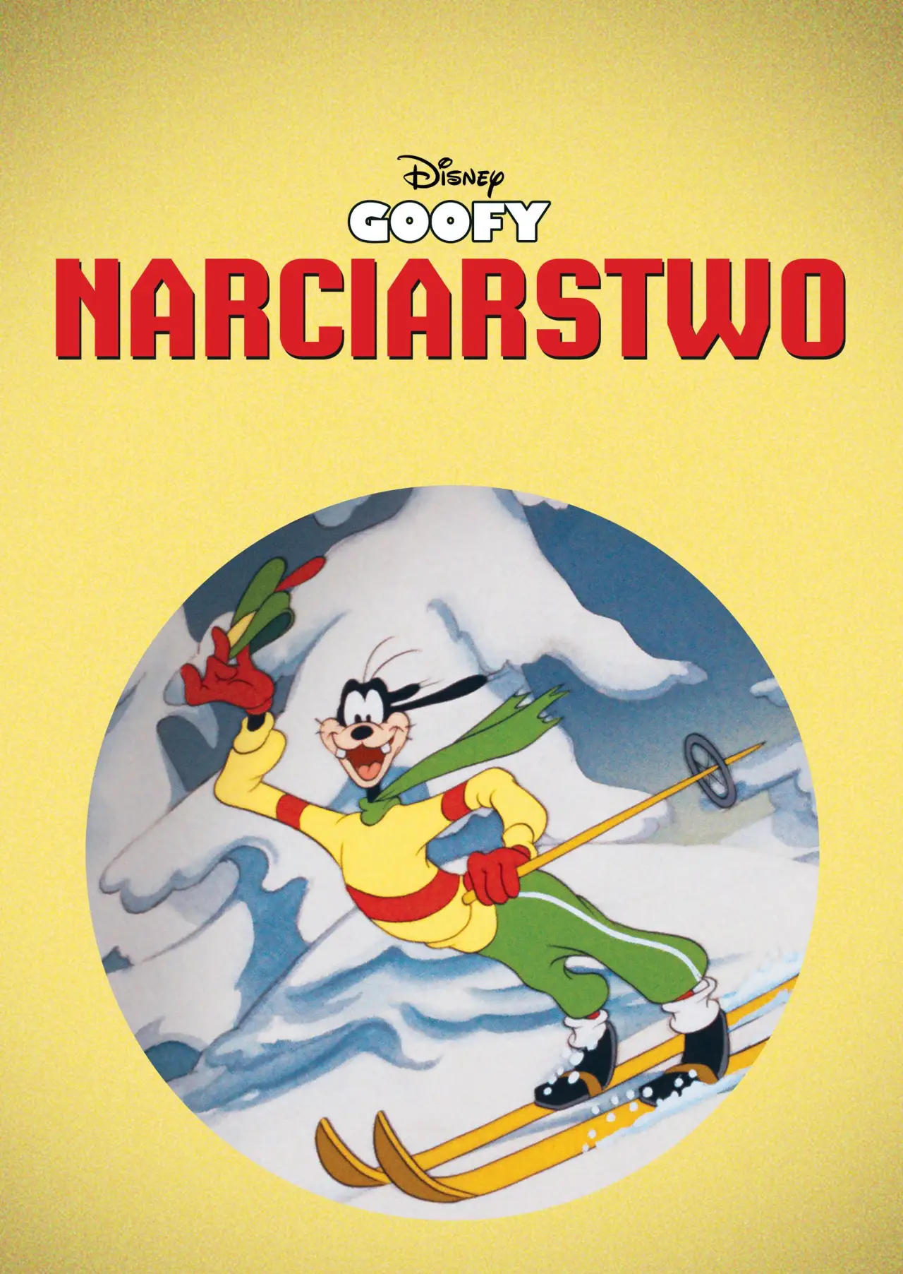 Plakat filmowy "Narciarstwo"
