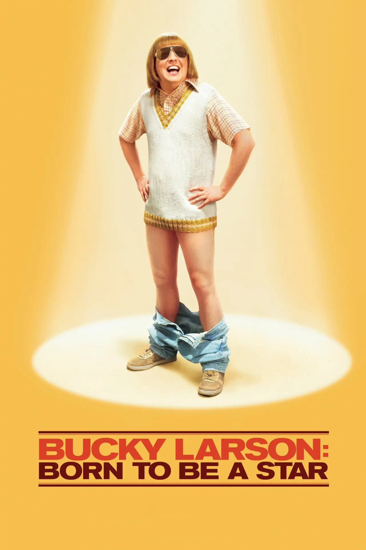 Plakat filmowy "Bucky Larson: Urodzony gwiazdor"