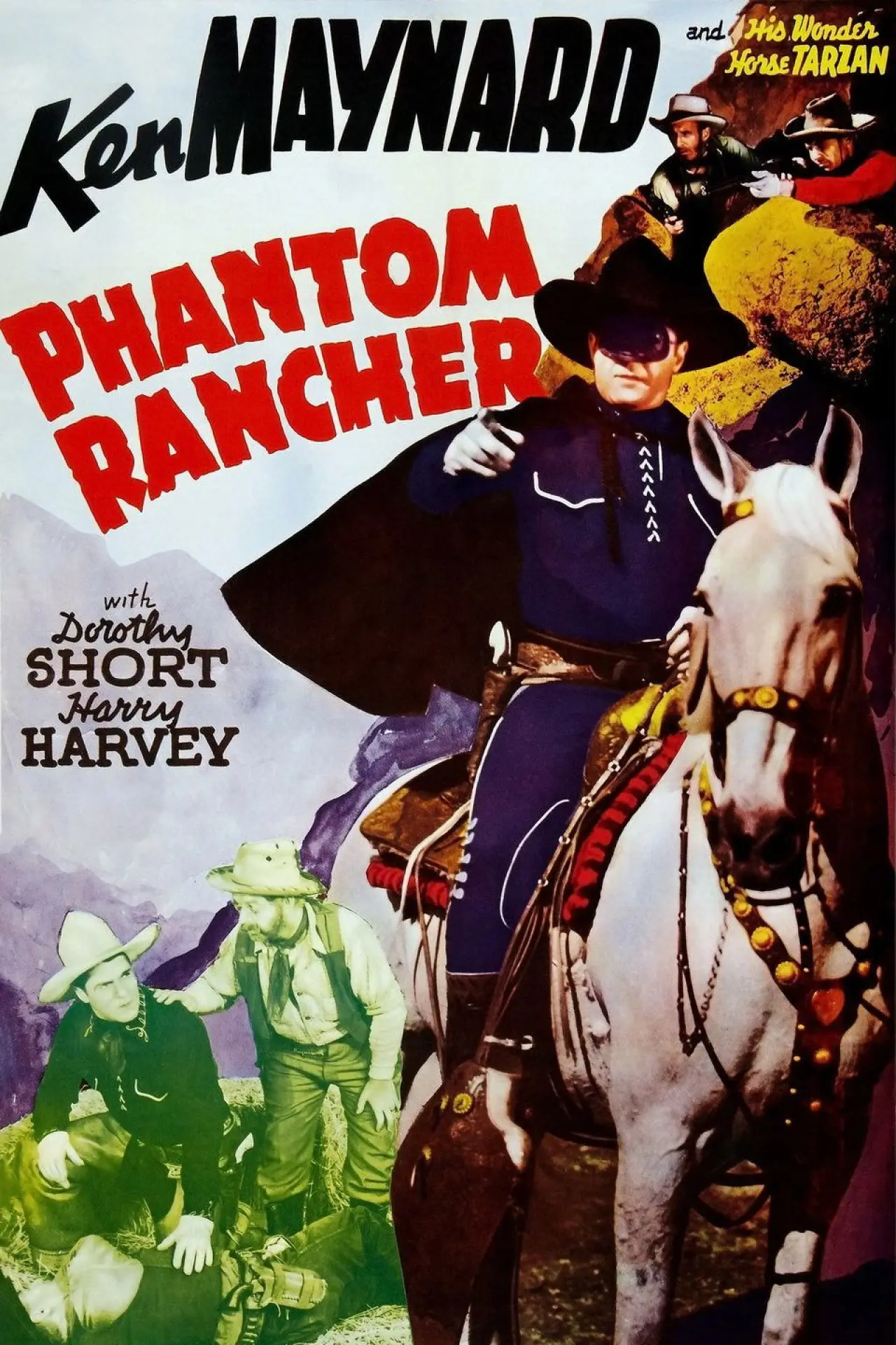 Plakat filmowy "Phantom Rancher"