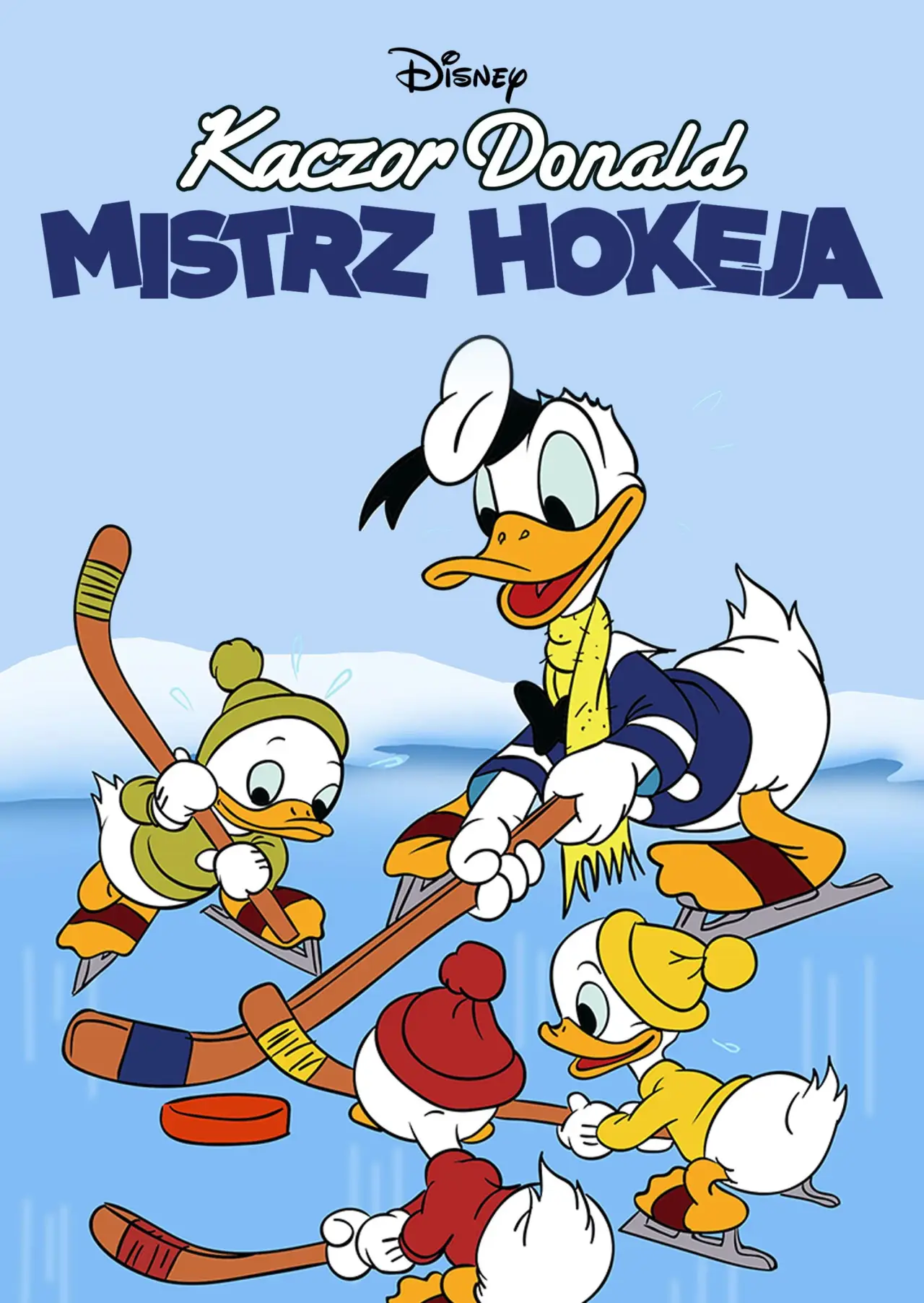Plakat filmowy "Mistrz hokeja"