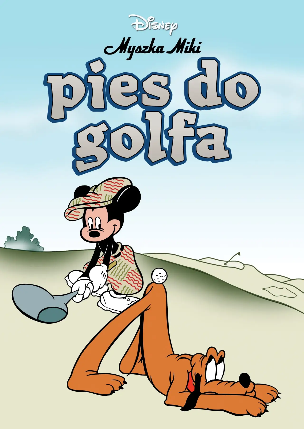 Plakat filmowy "Pies do golfa"