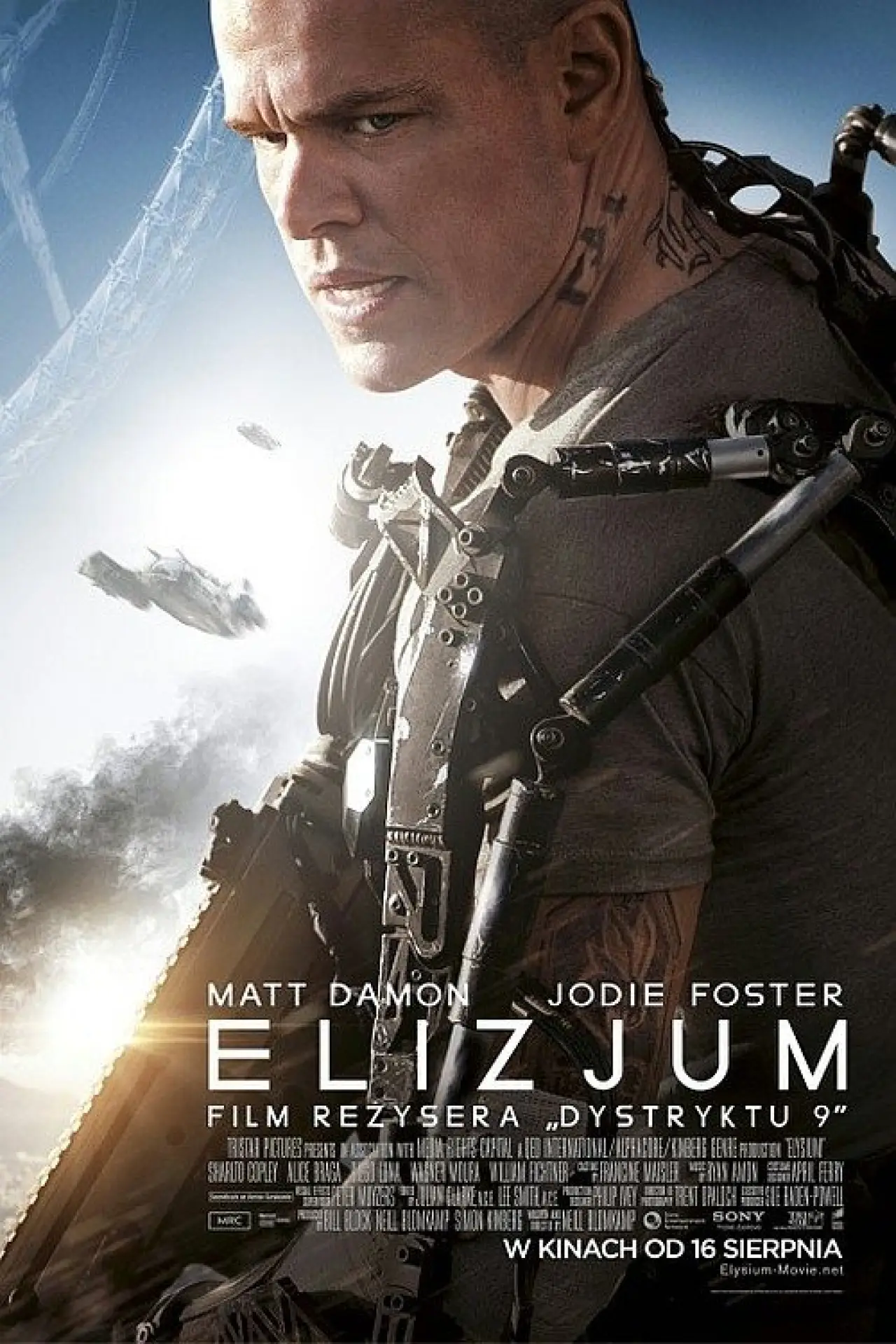 Plakat filmowy "Elizjum"