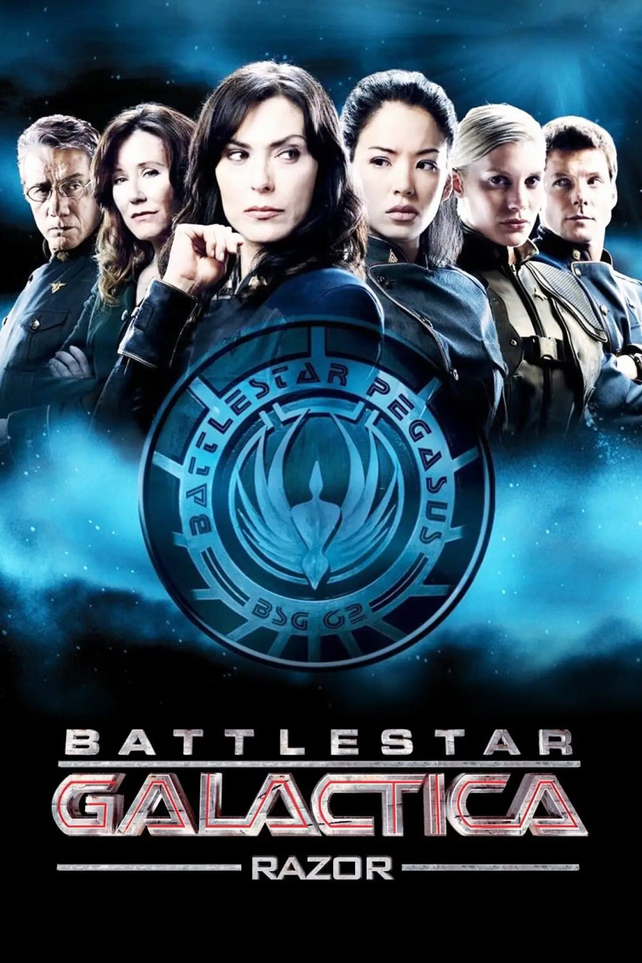 Plakat filmowy "Battlestar Galactica. Razor"