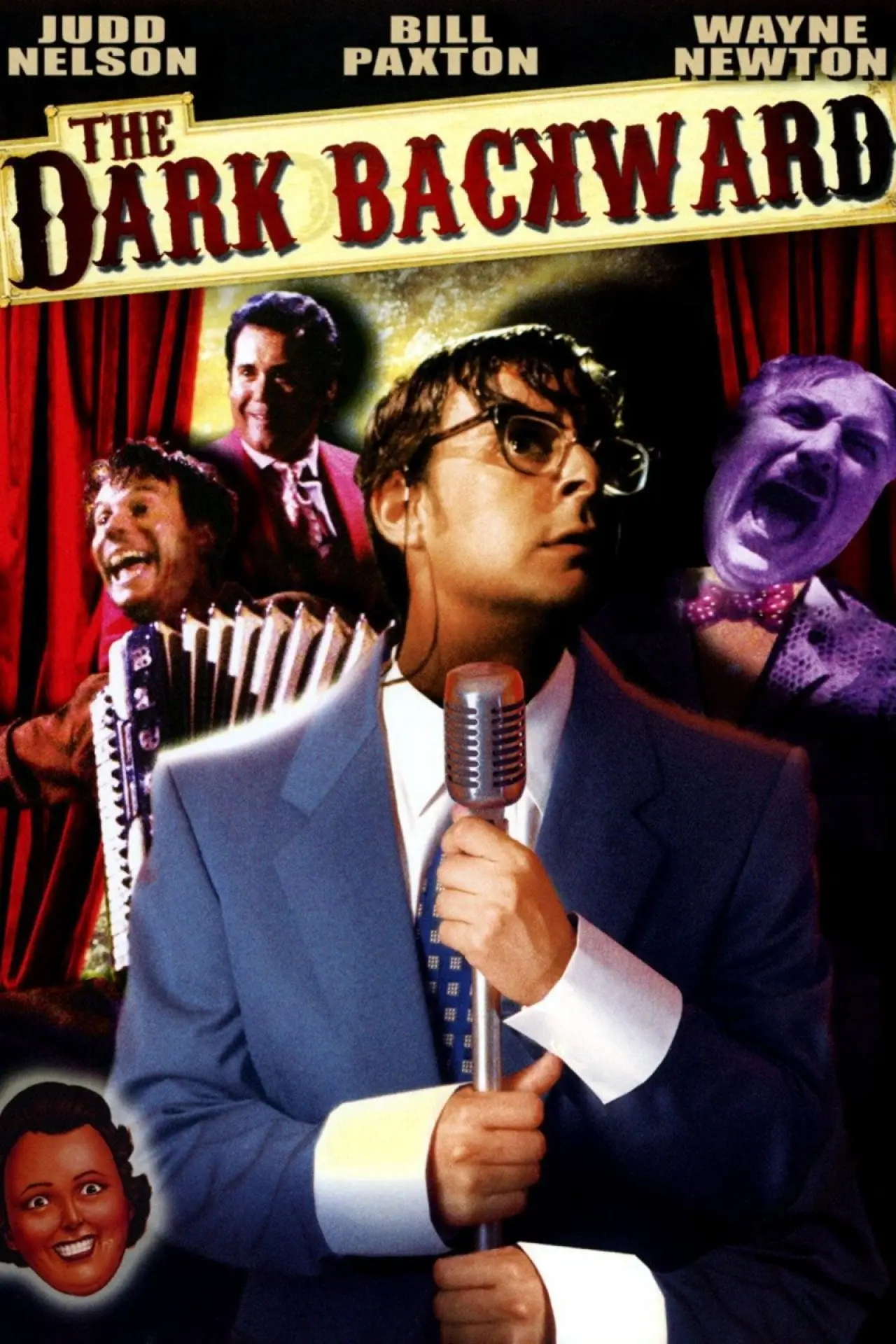 Plakat filmowy "The Dark Backward"