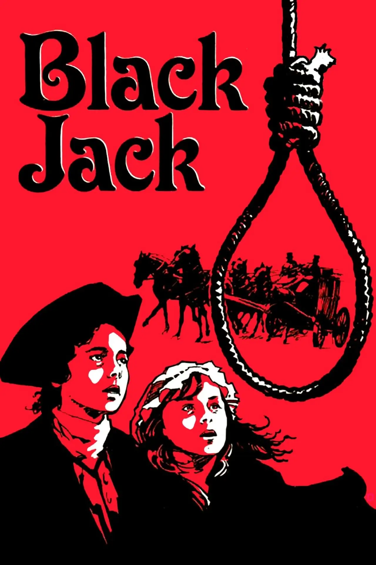 Plakat filmowy "Czarny Jack"