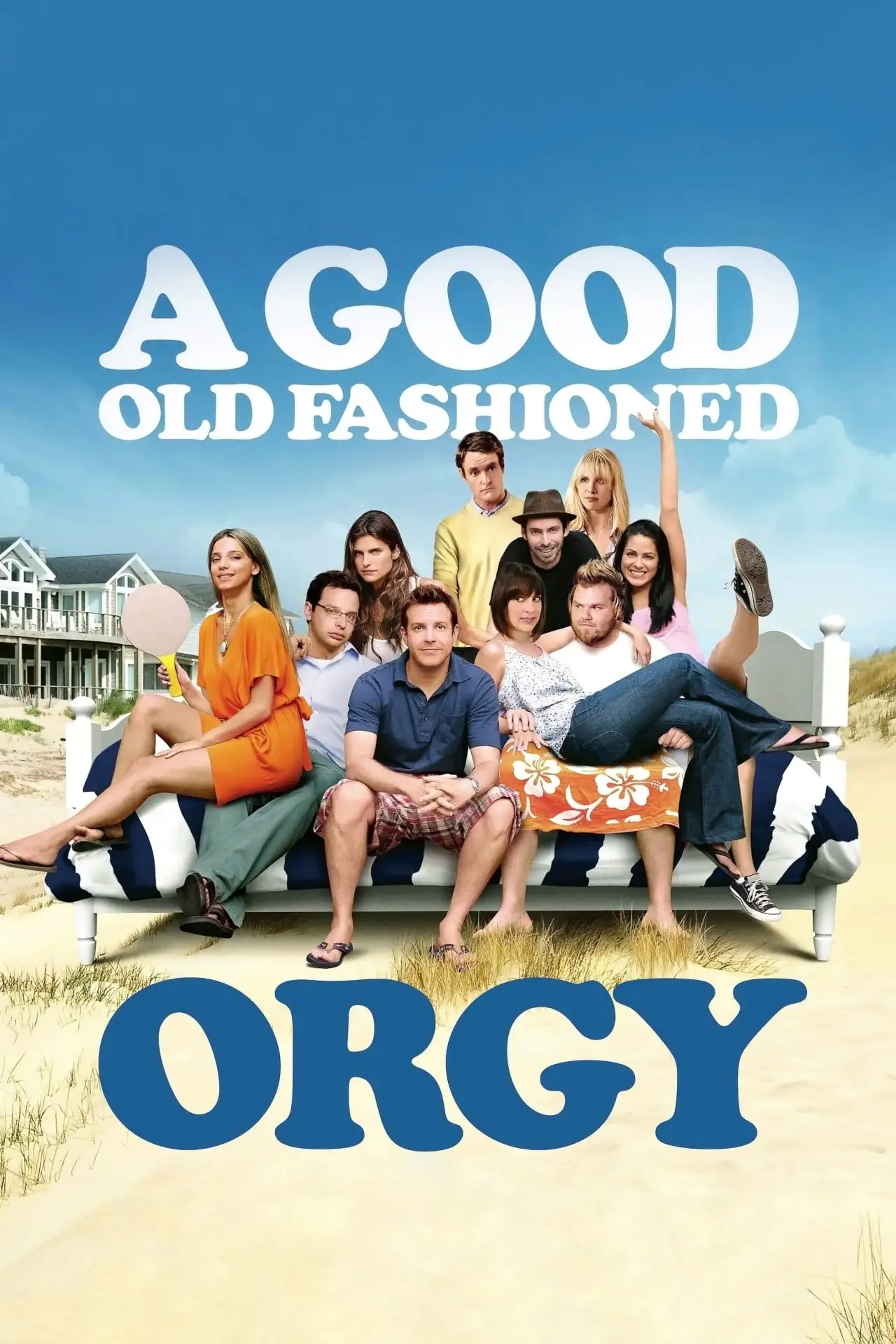 Plakat filmowy "Zróbmy sobie orgię"