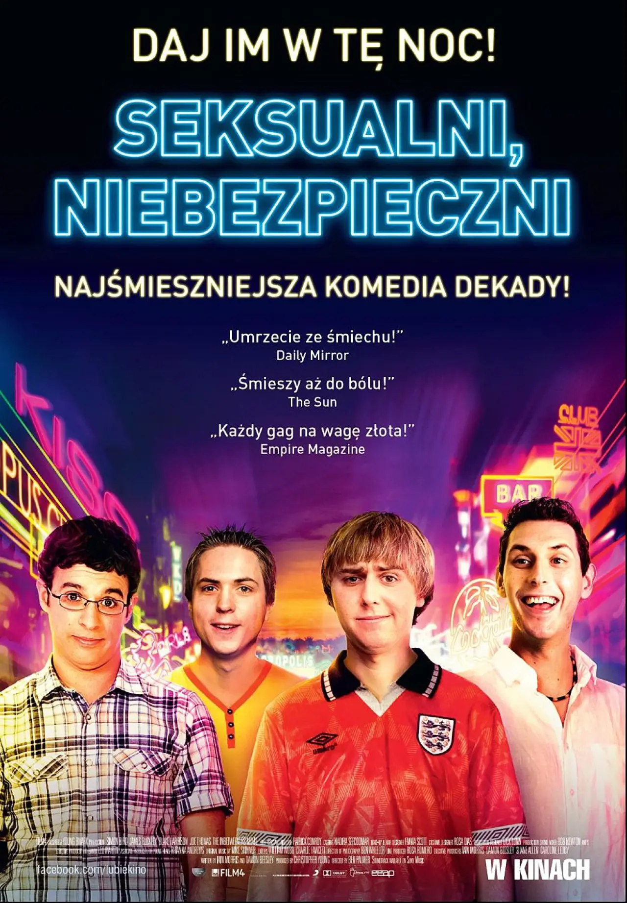 Plakat filmowy "Seksualni, niebezpieczni"