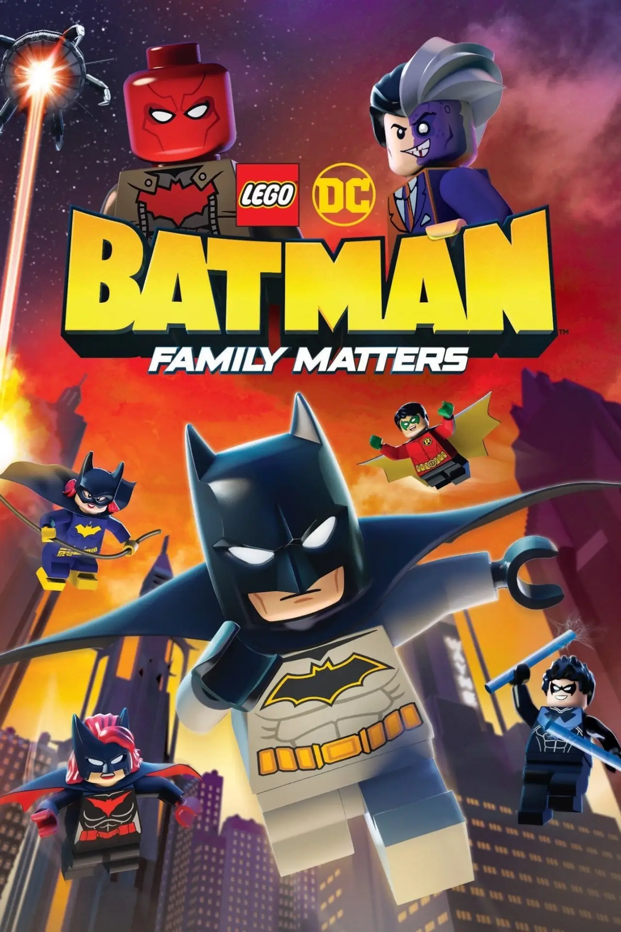 Plakat filmowy "LEGO® DC: Batman - Grunt to rodzinka"