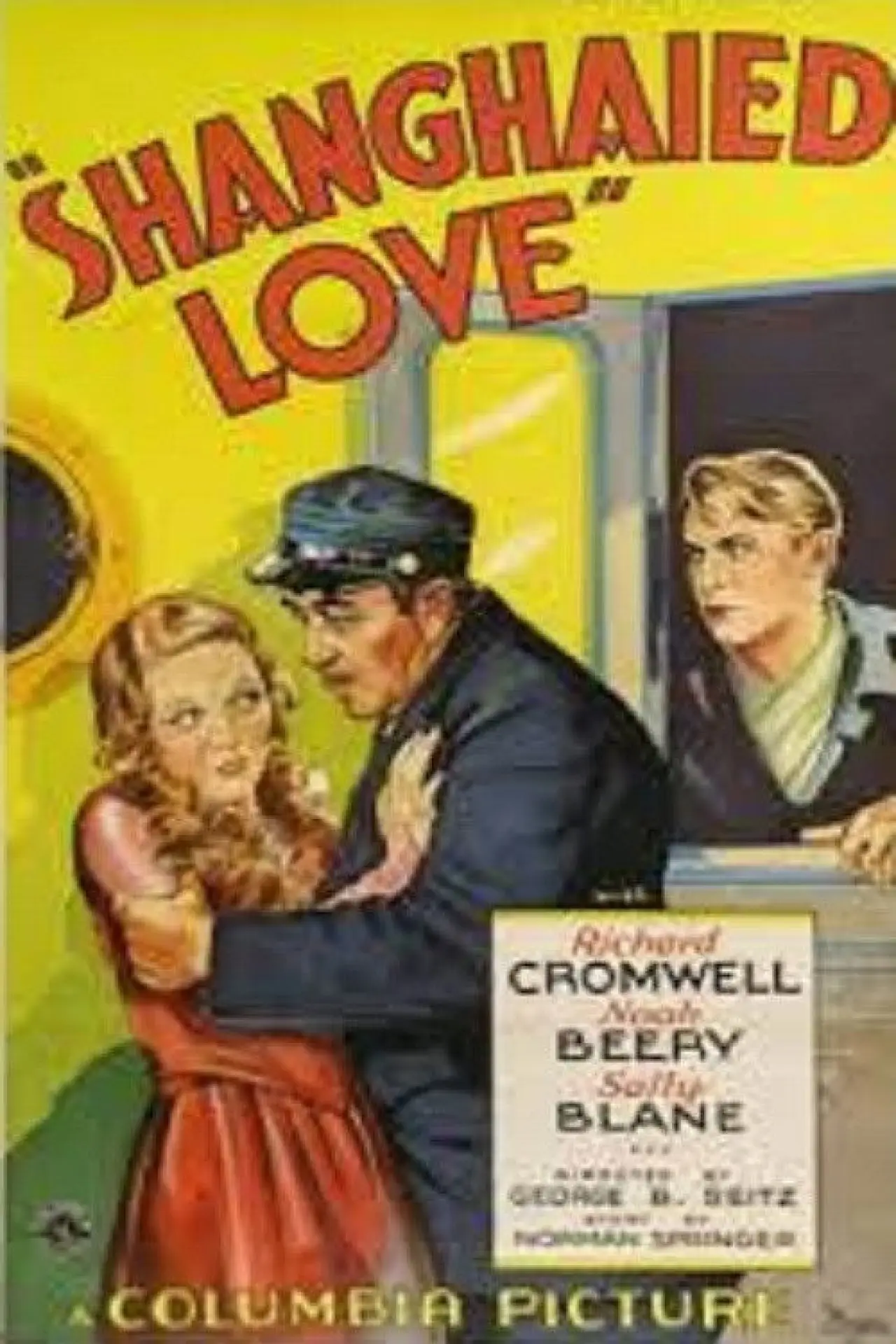 Plakat filmowy "Shanghaied Love"