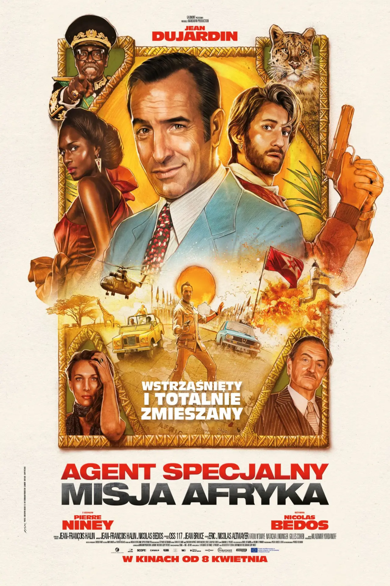 Plakat filmowy "Agent specjalny: Misja Afryka"