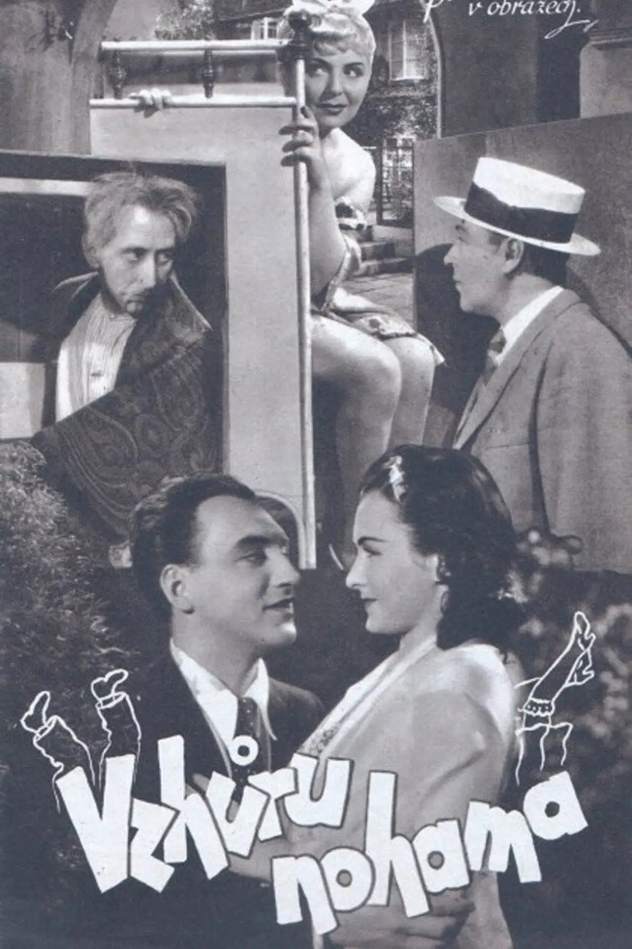Plakat filmowy "Vzhůru nohama"