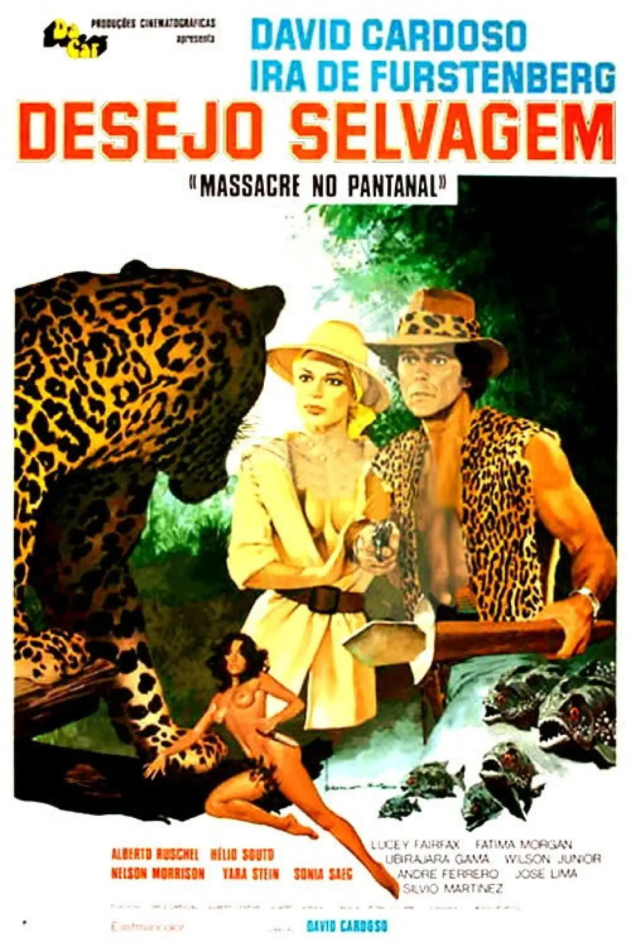 Plakat filmowy "Desejo Selvagem"