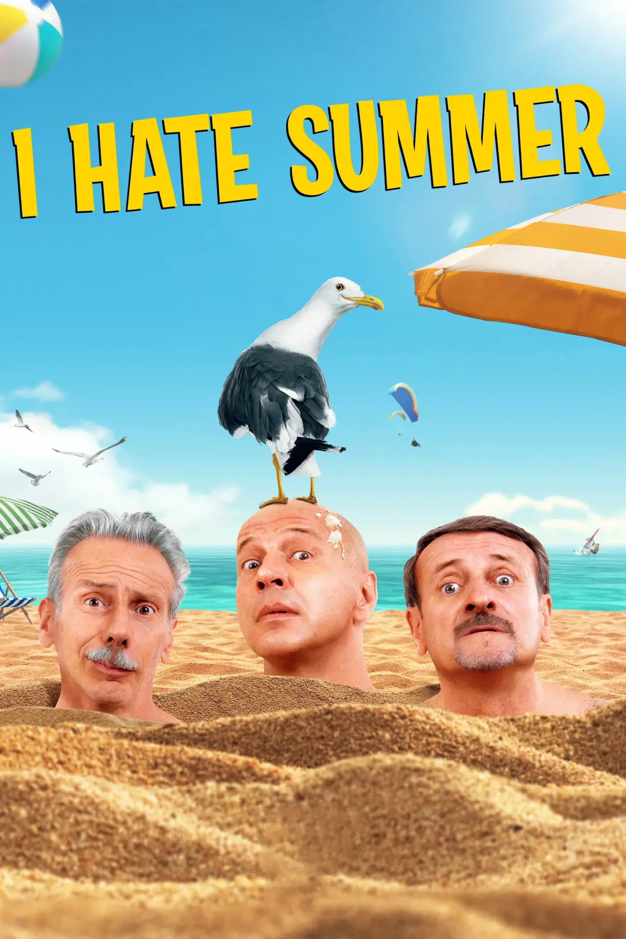 Plakat filmowy "Jak ja nienawidzę wakacji!"
