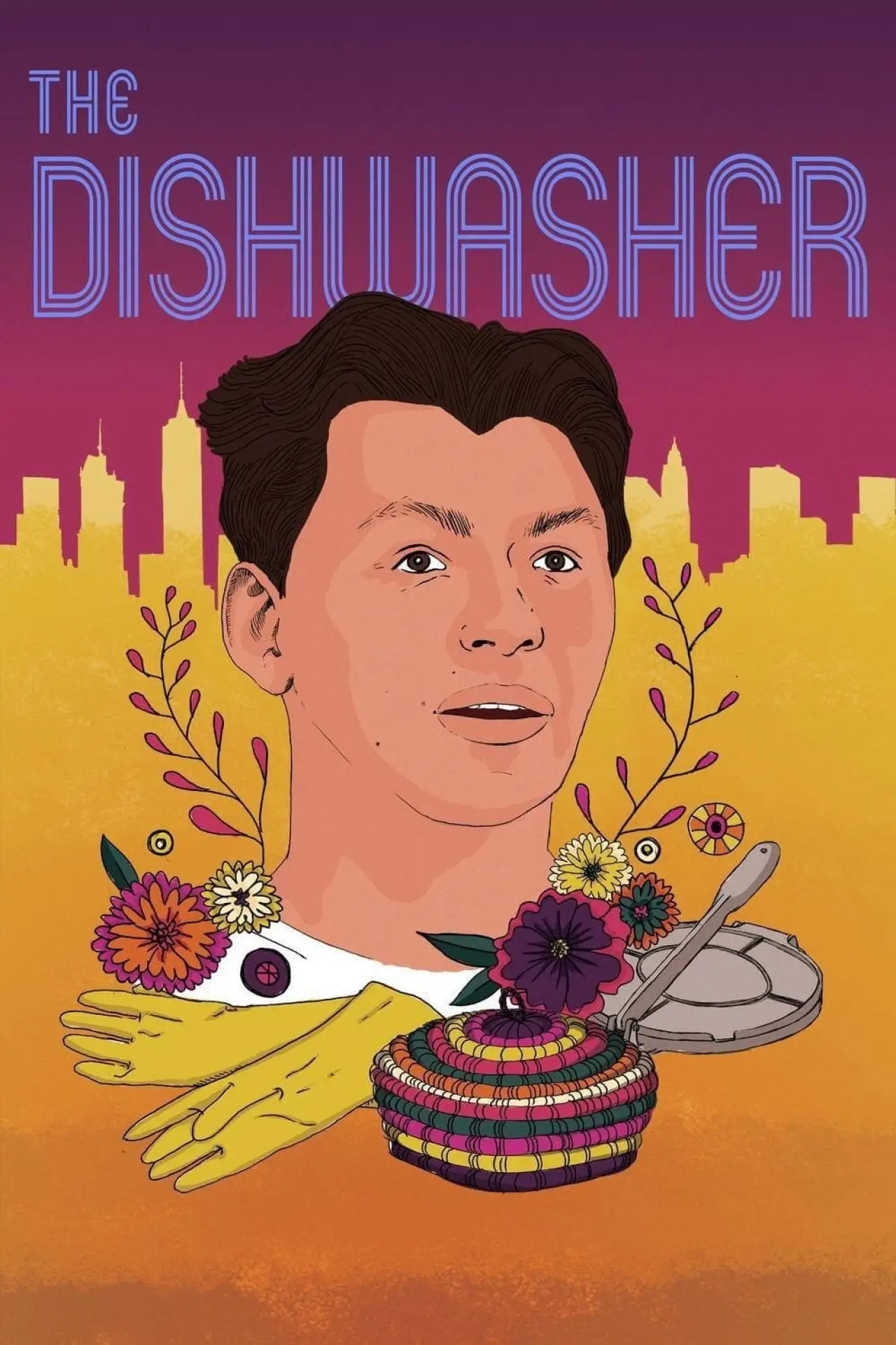 Plakat filmowy "The Dishwasher"