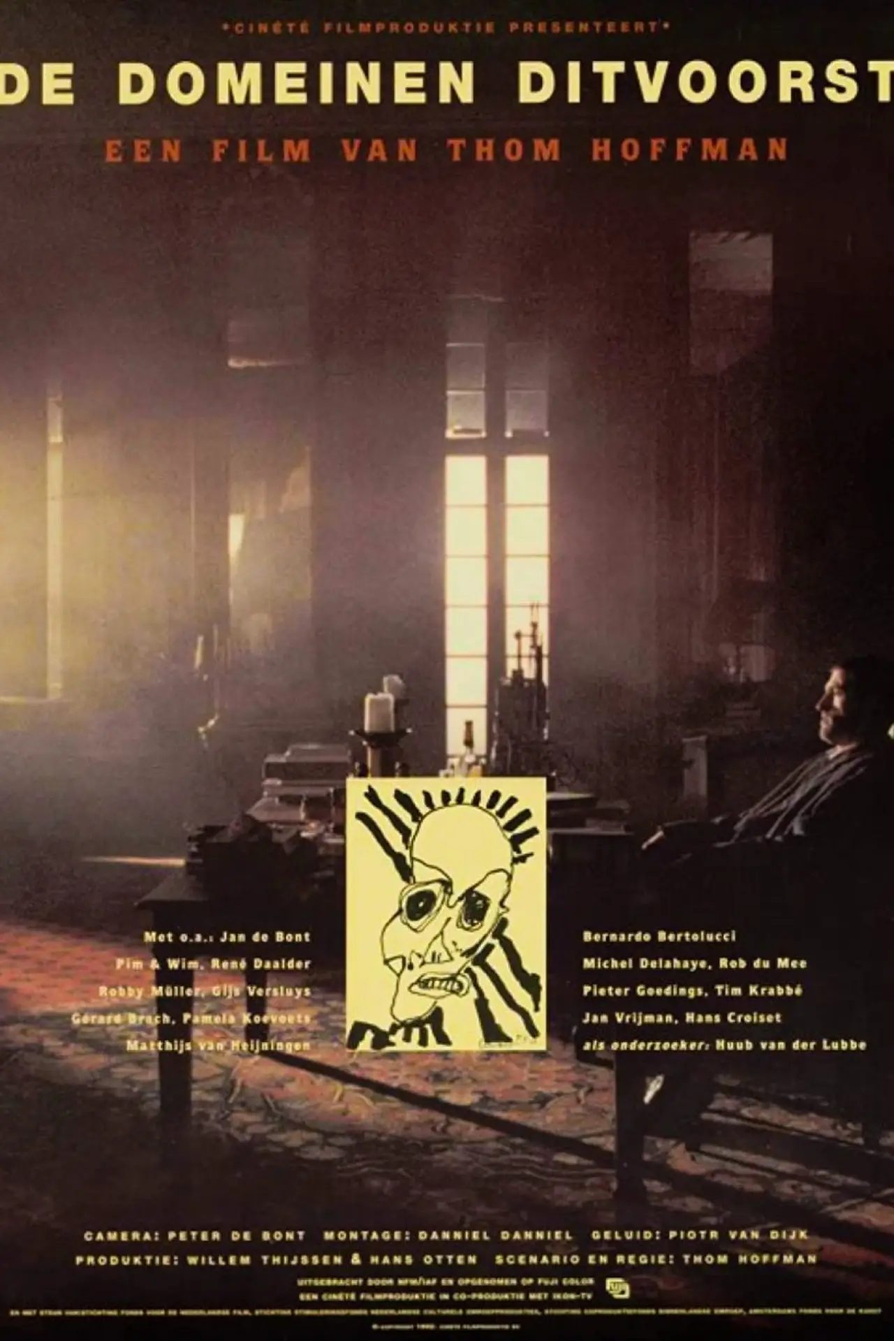 Plakat filmowy "De domeinen Ditvoorst"