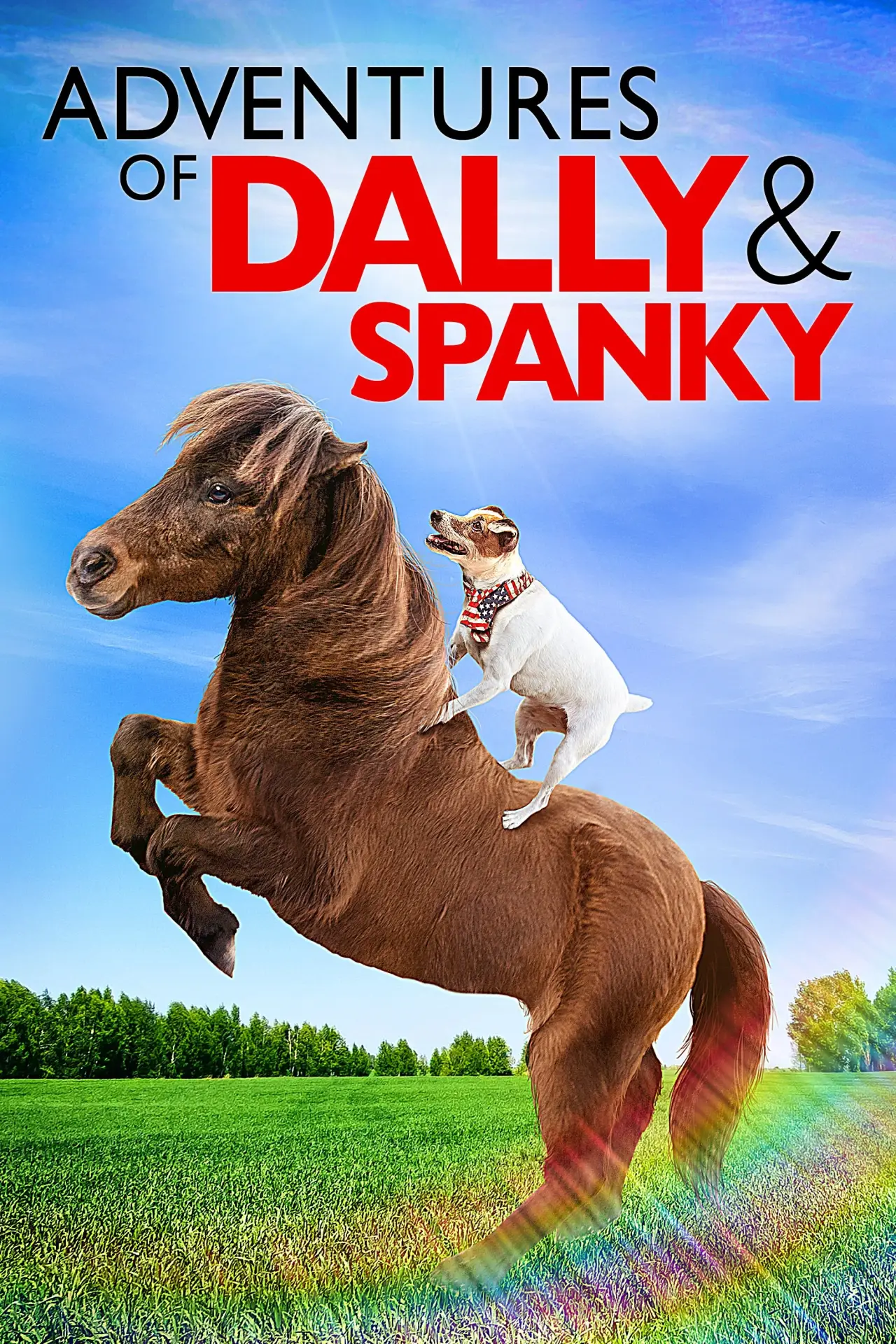 Plakat filmowy "Adventures of Dally and Spanky"