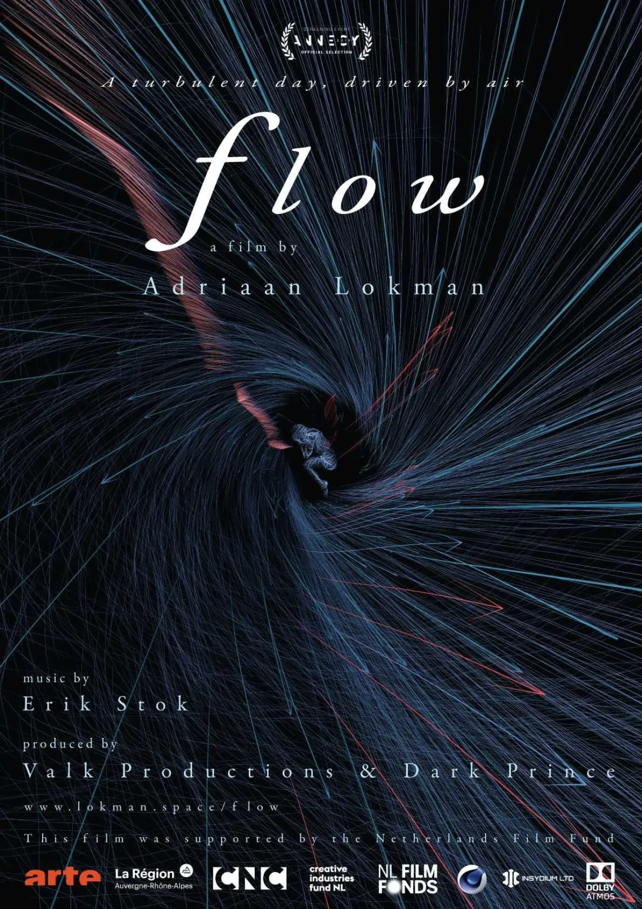 Plakat filmowy "Flow"