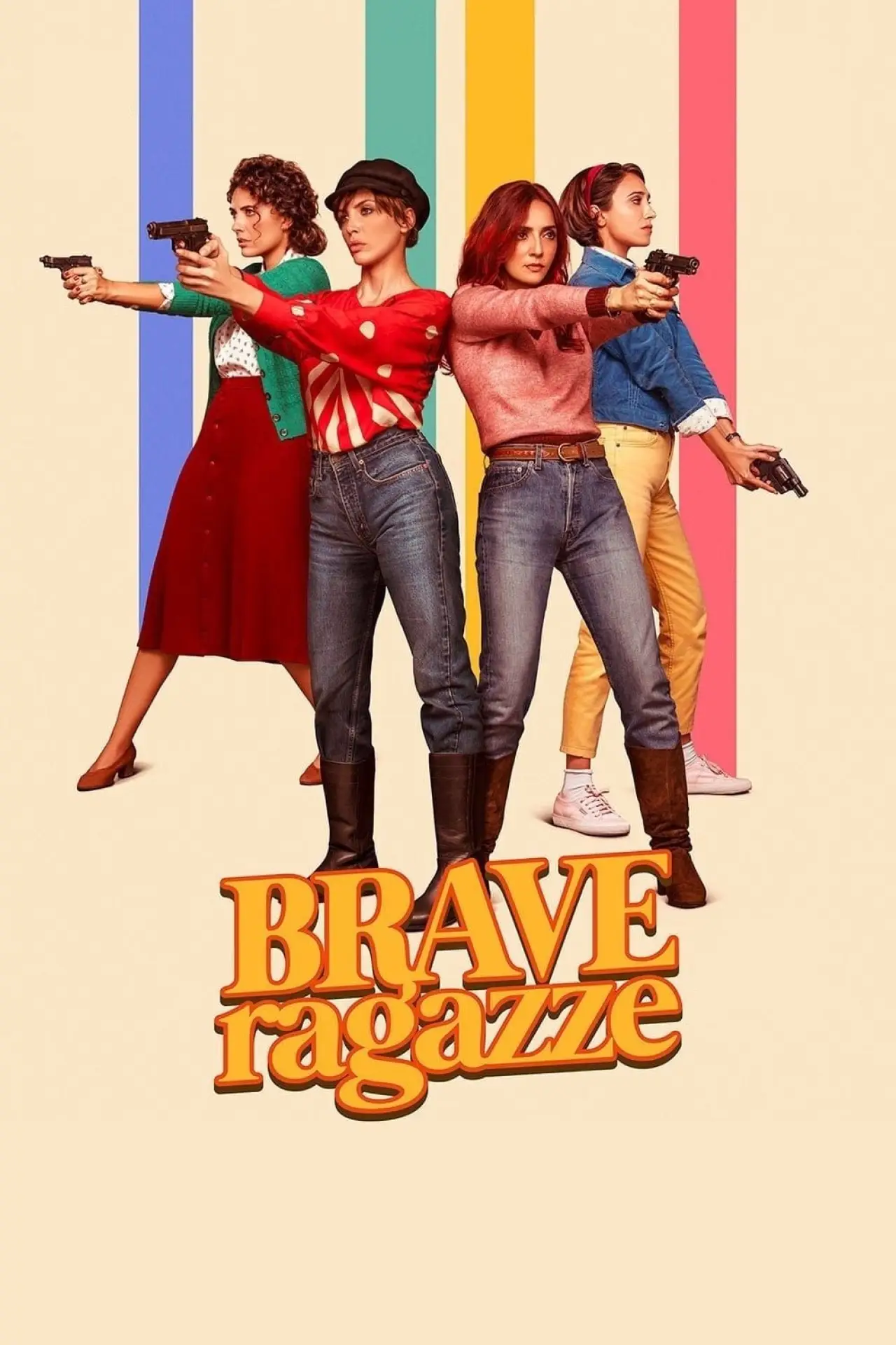 Plakat filmowy "Brave ragazze"