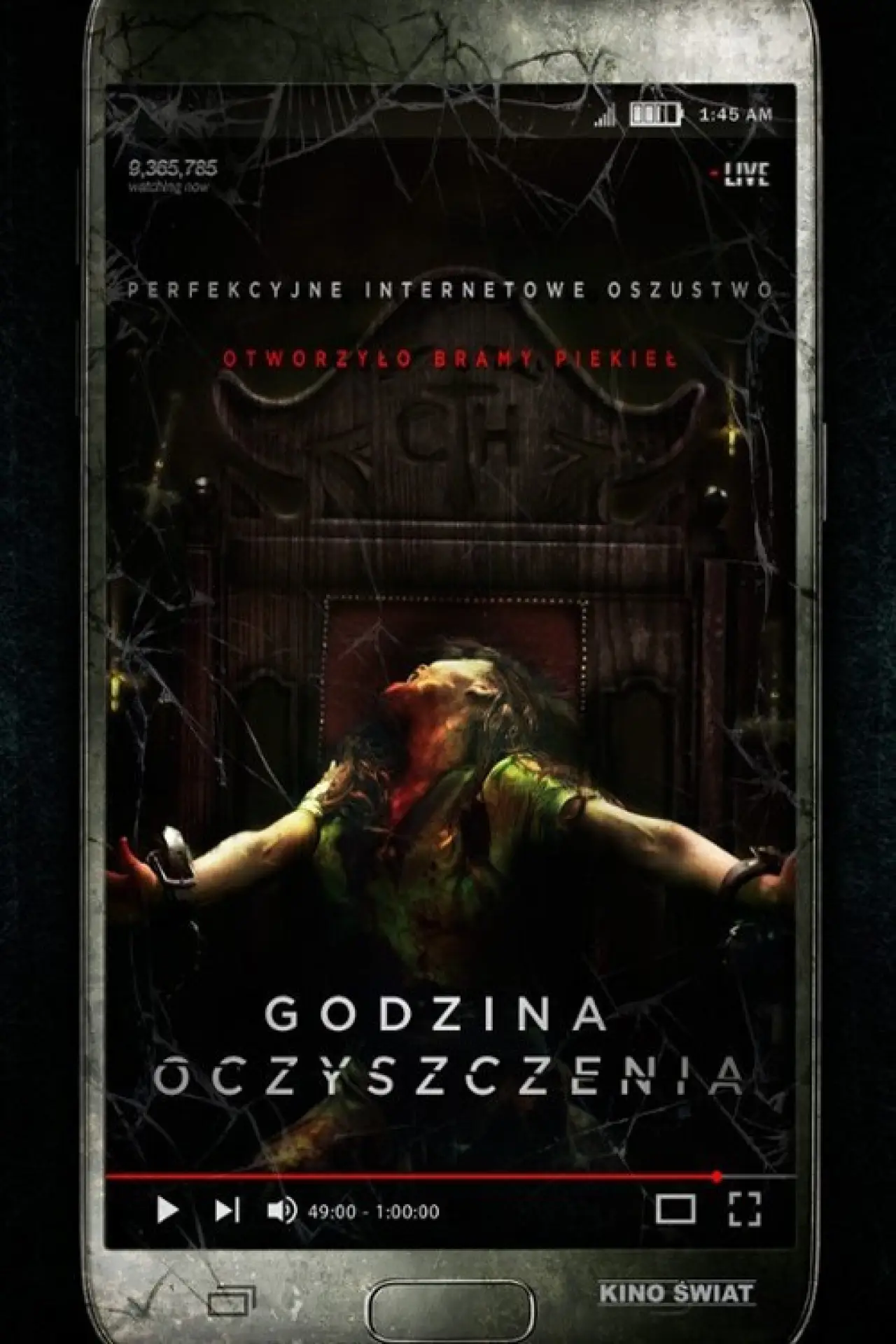 Plakat filmowy "Godzina oczyszczenia"