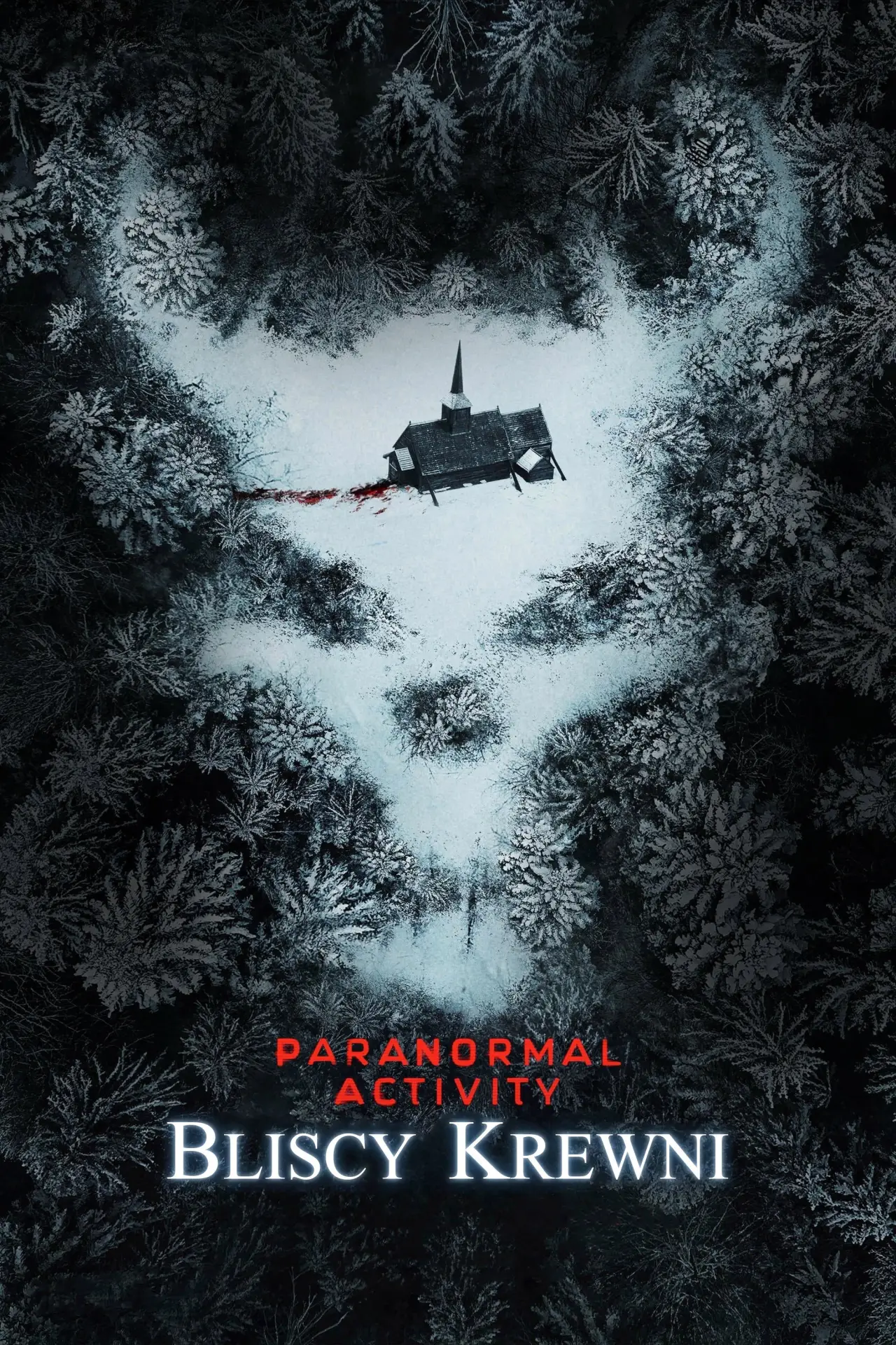 Plakat filmowy "Paranormal Activity: Bliscy krewni"