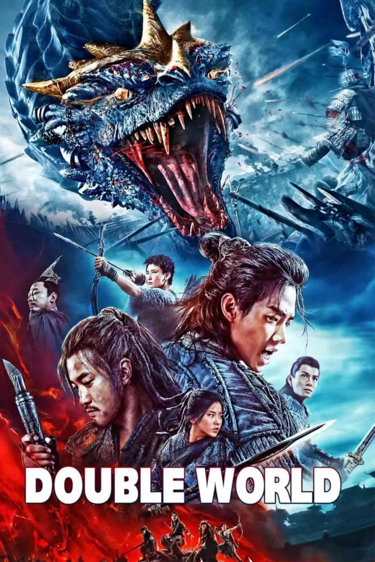 Plakat filmowy "Double World"