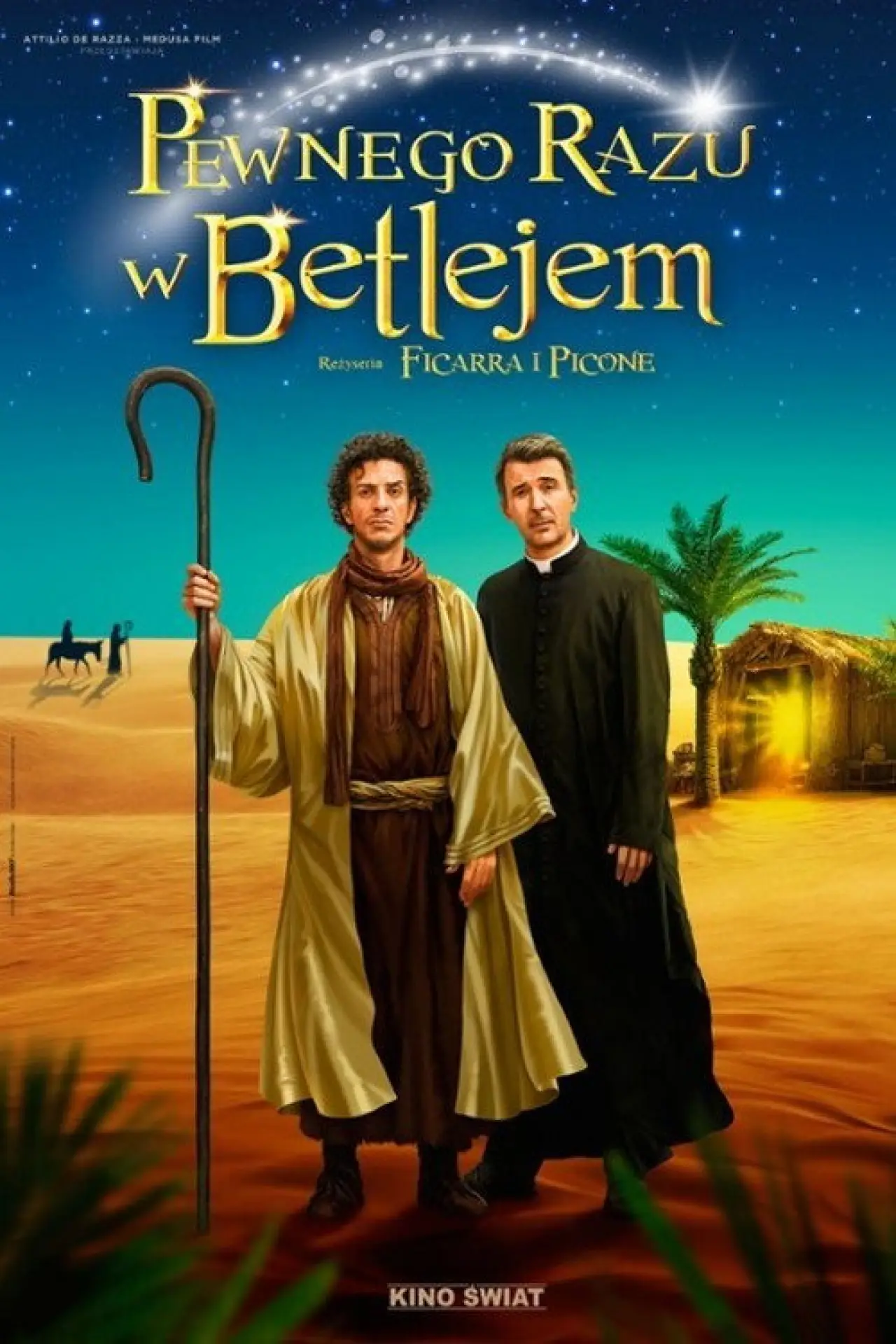Plakat filmowy "Pewnego razu w Betlejem"
