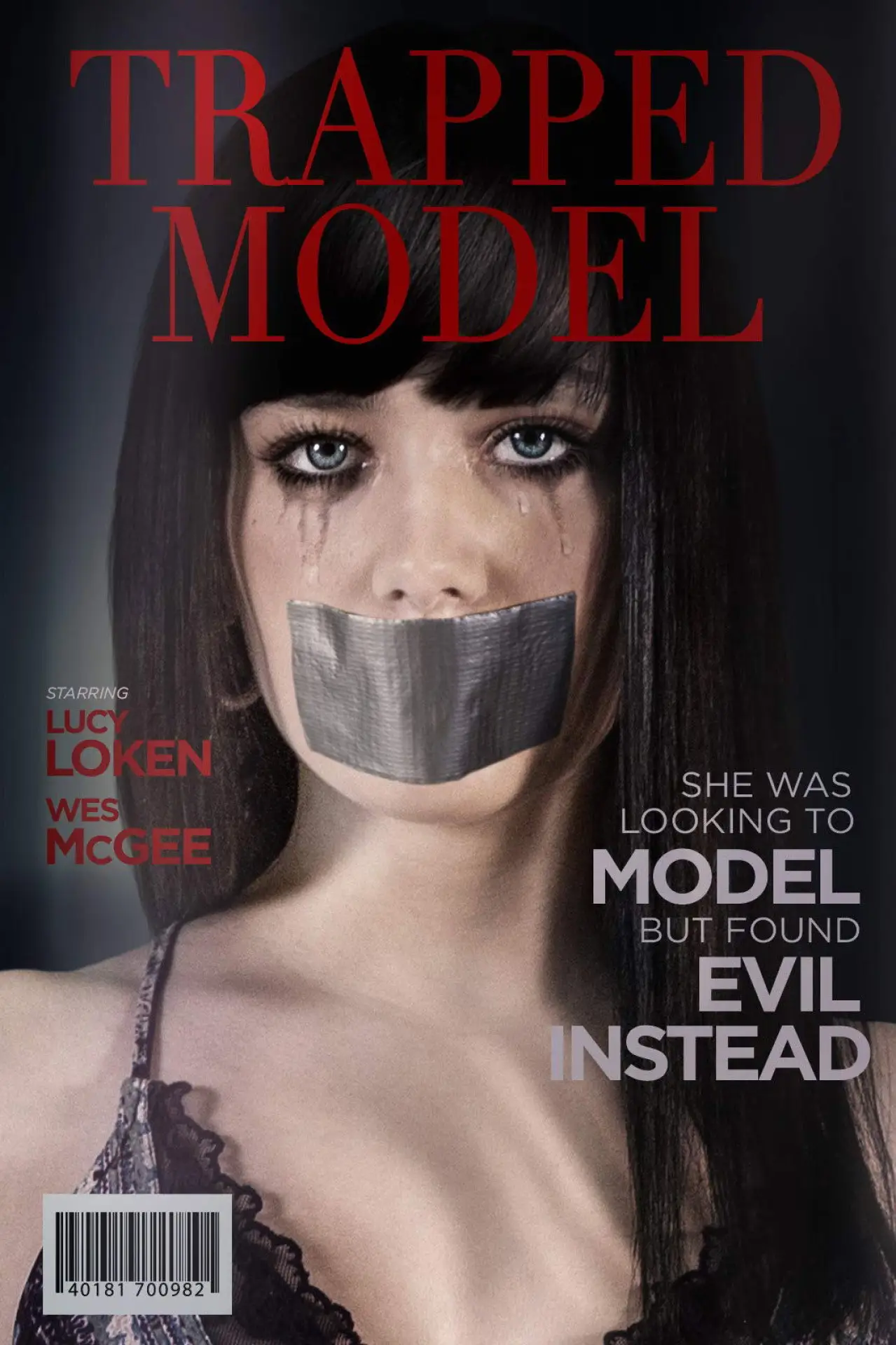 Plakat filmowy "Krwawy modeling"