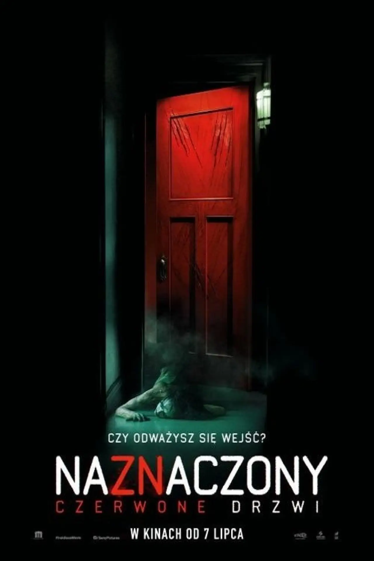 Plakat filmowy "Naznaczony: Czerwone drzwi"