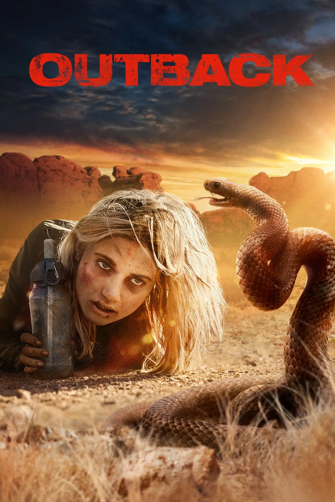 Plakat filmowy "Outback"