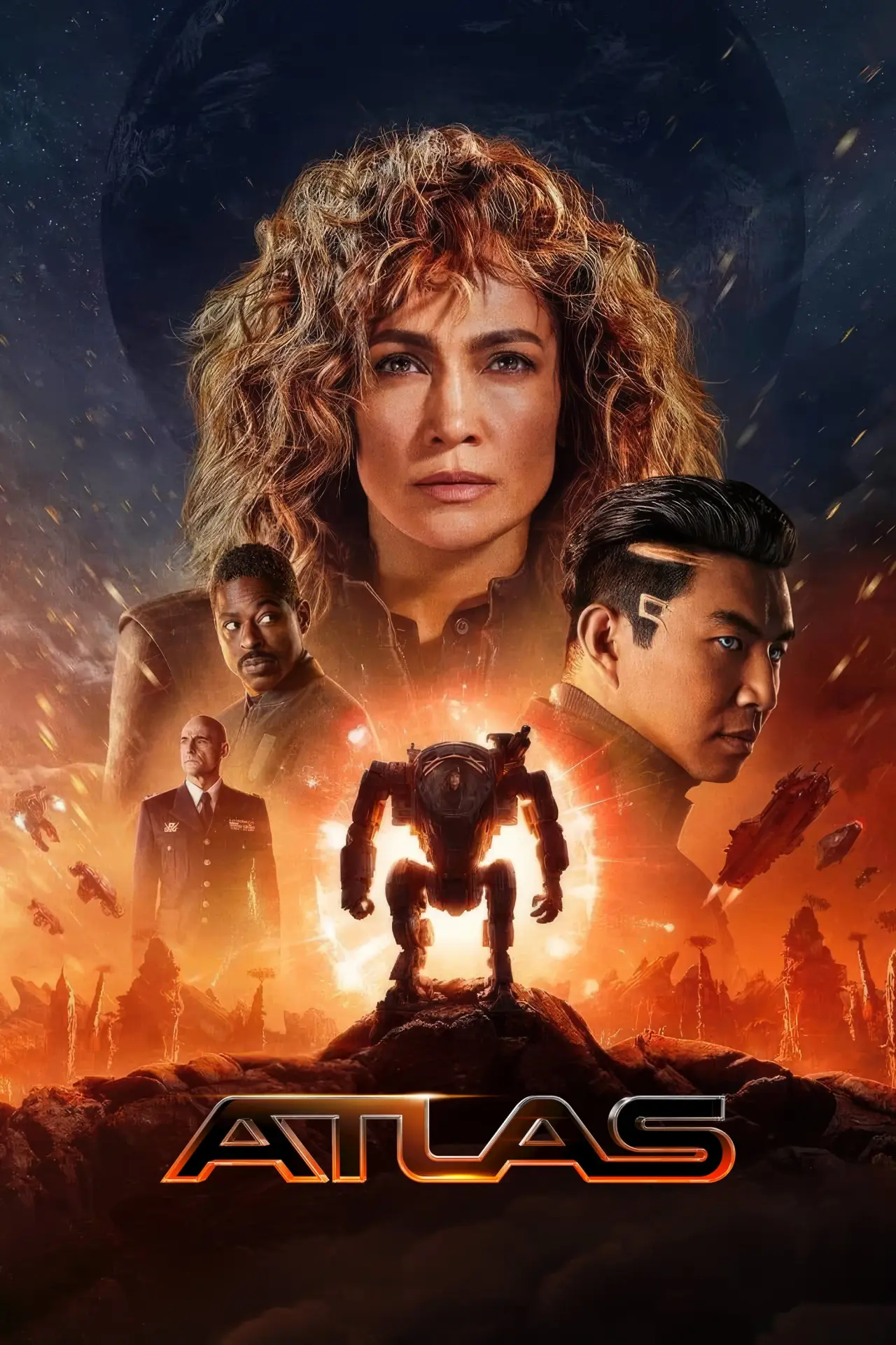 Plakat filmowy "Atlas"