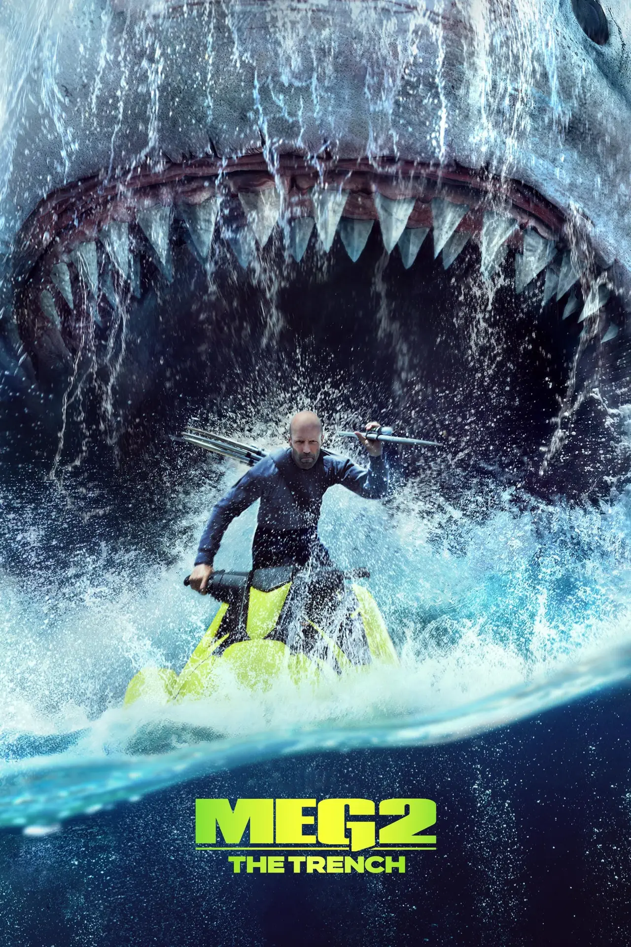 Plakat filmowy "Meg 2: Głębia"