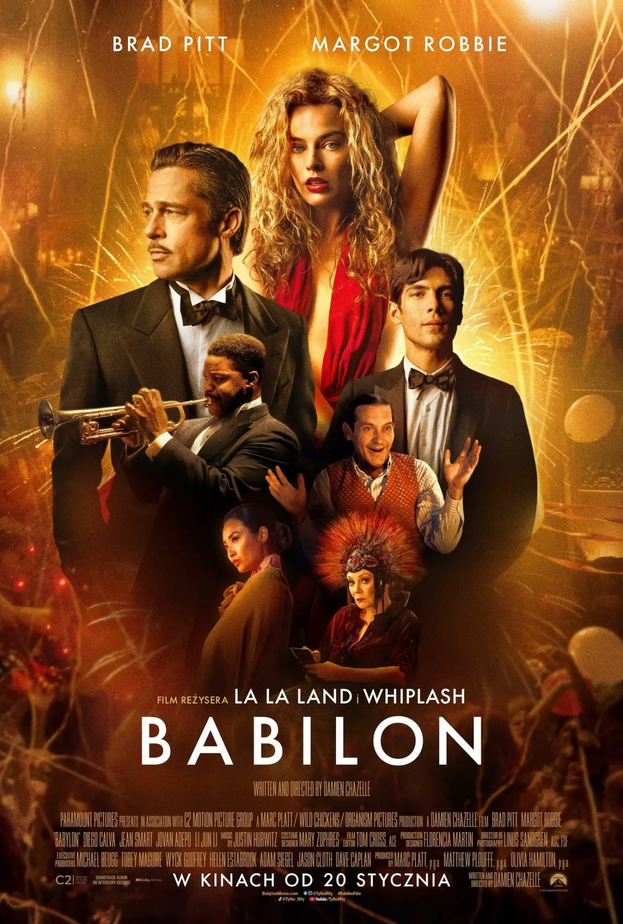 Plakat filmowy "Babilon"