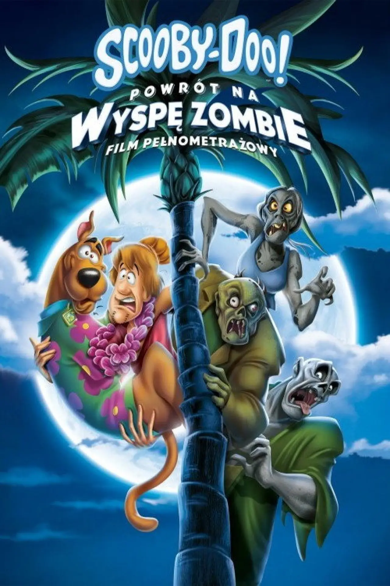 Plakat filmowy "Scooby-Doo! Powrót na wyspę zombie"