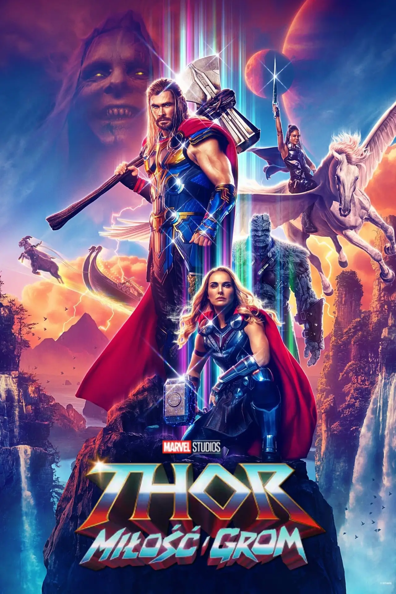 Plakat filmowy "Thor: Miłość i grom"
